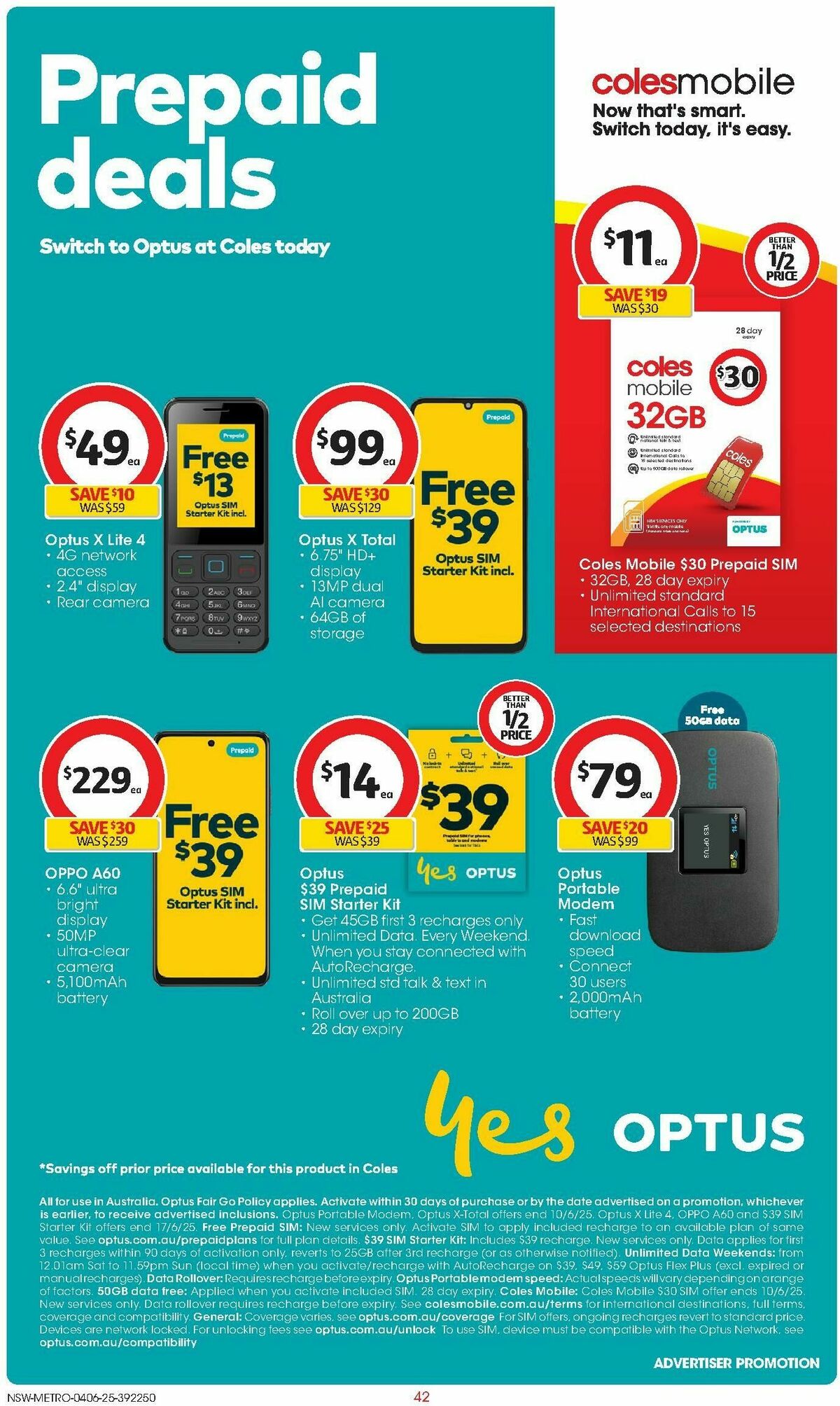 Coles Catalogues from 4 June