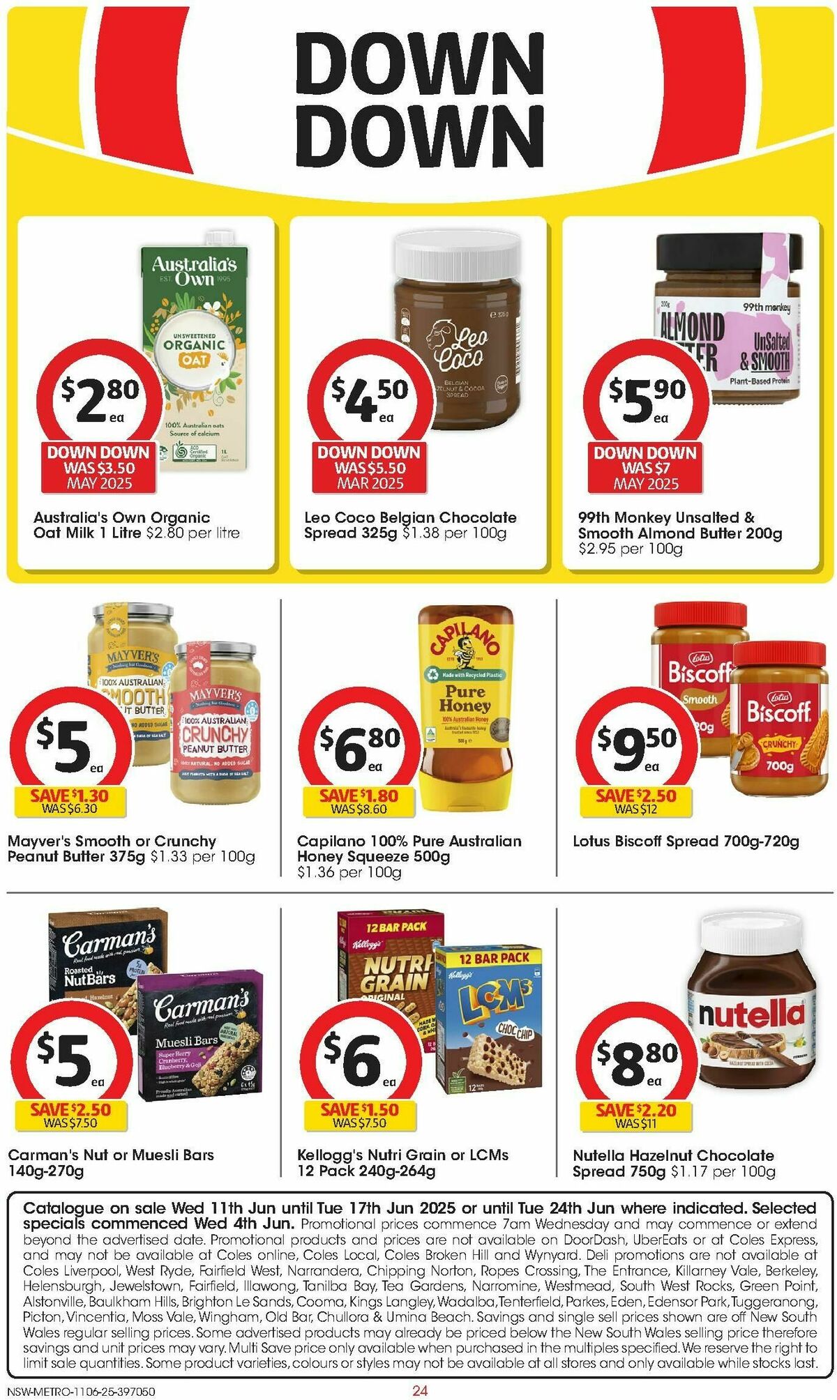 Coles Catalogues from 11 June
