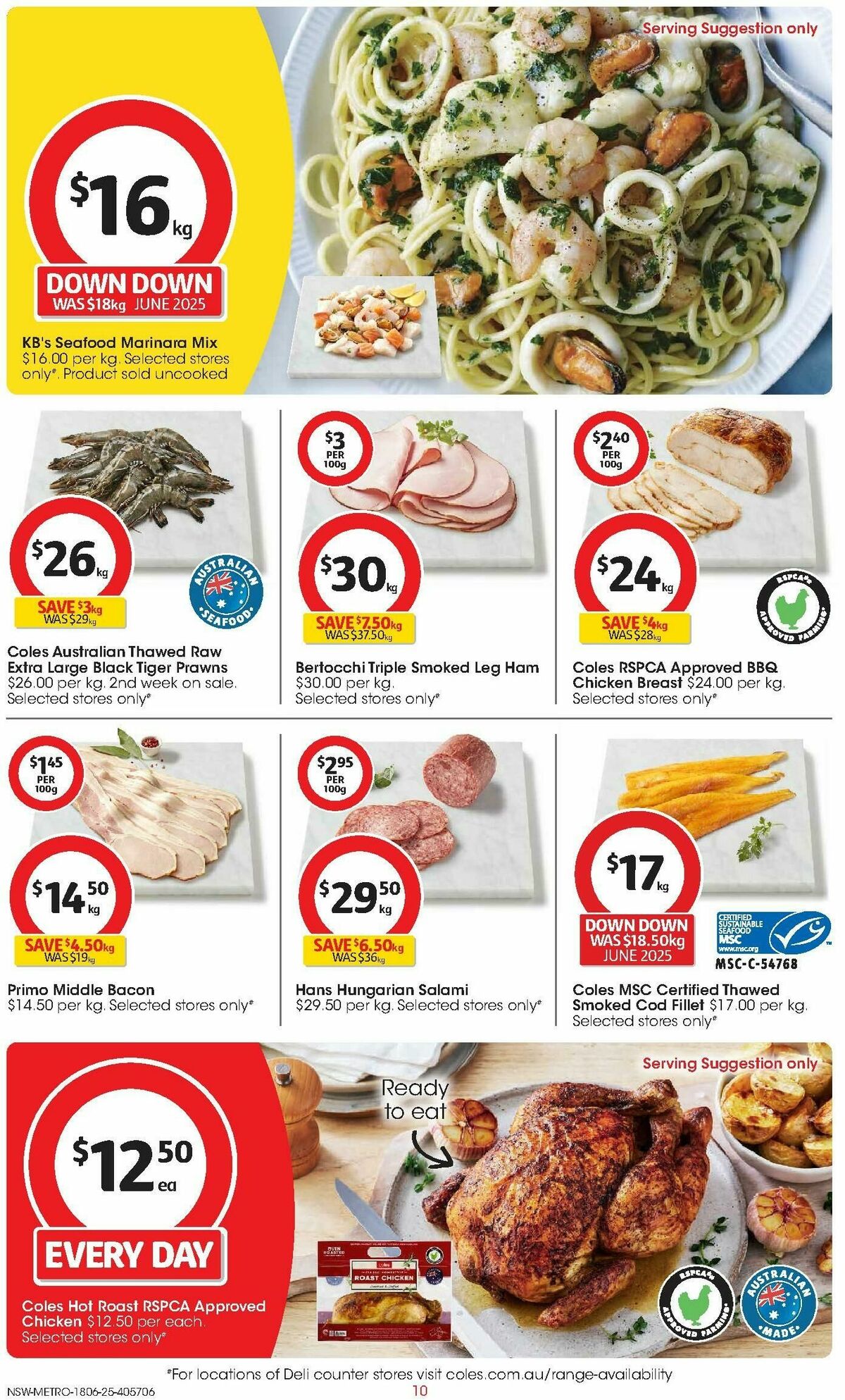 Coles Catalogues from 18 June