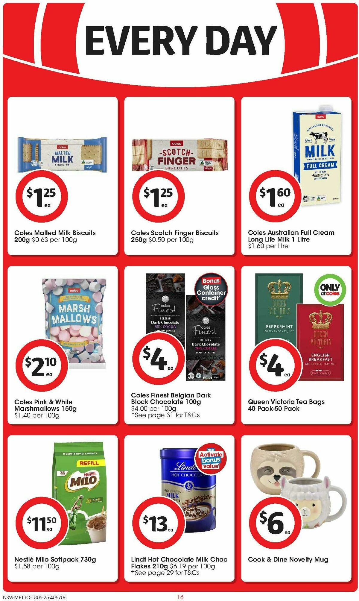 Coles Catalogues from 18 June