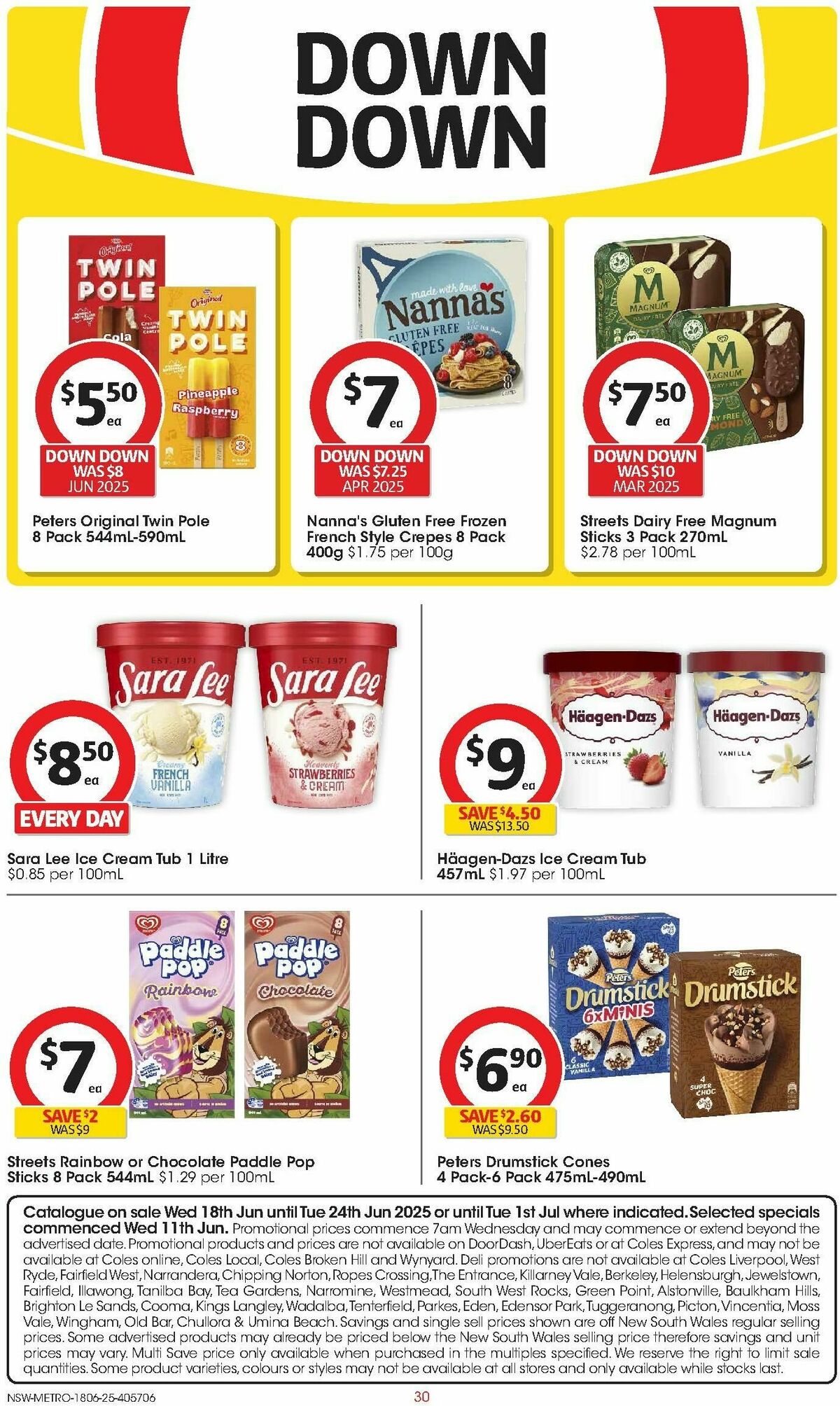 Coles Catalogues from 18 June