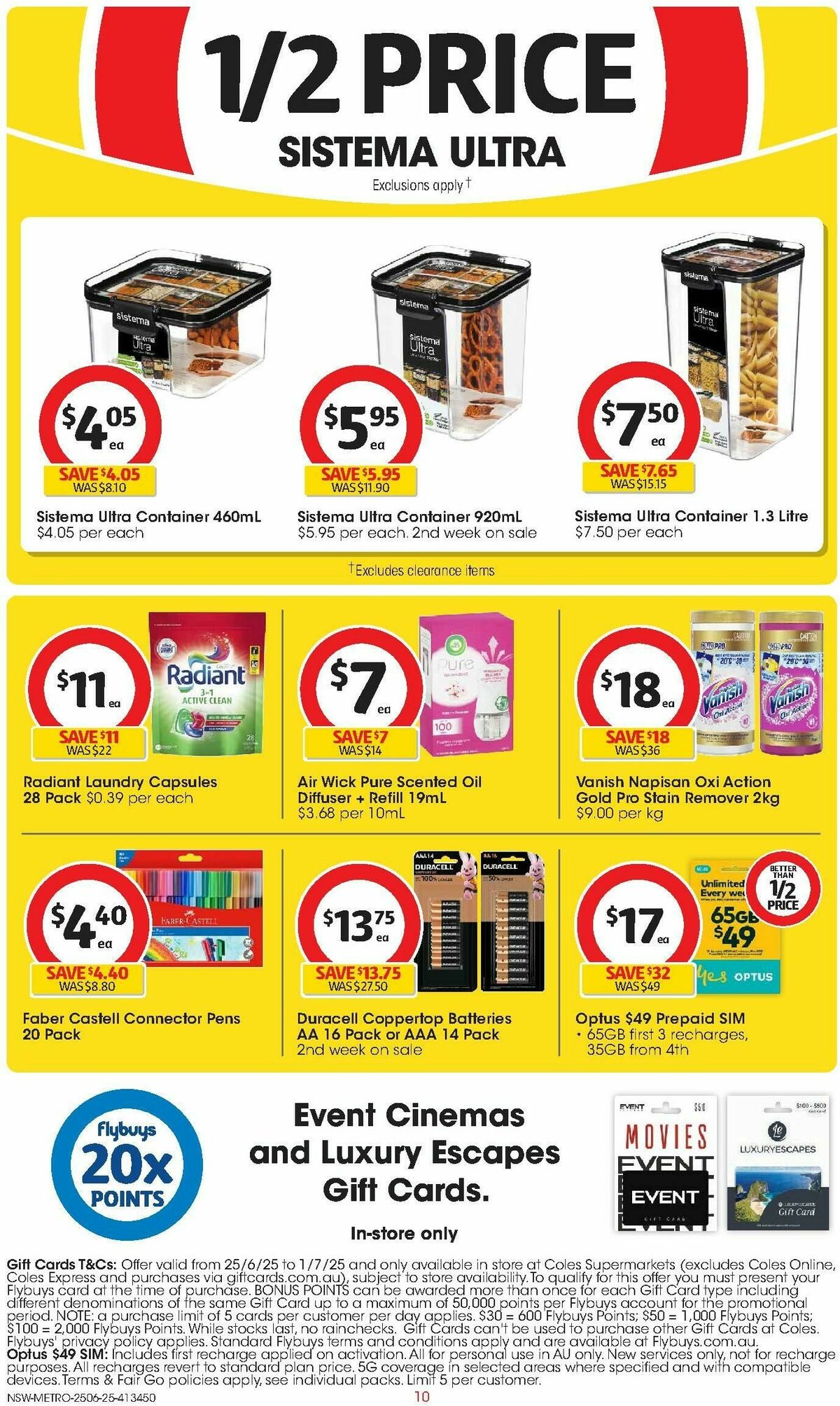 Coles Catalogues from 25 June