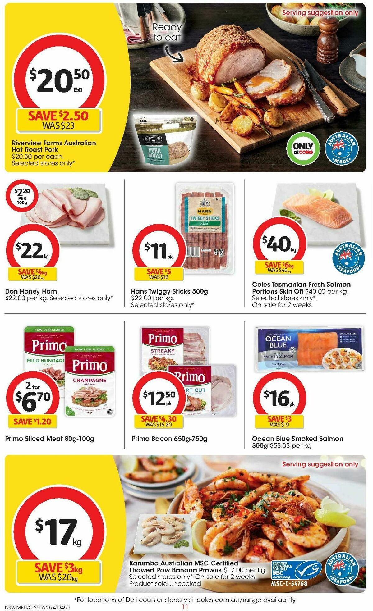 Coles Catalogues from 25 June