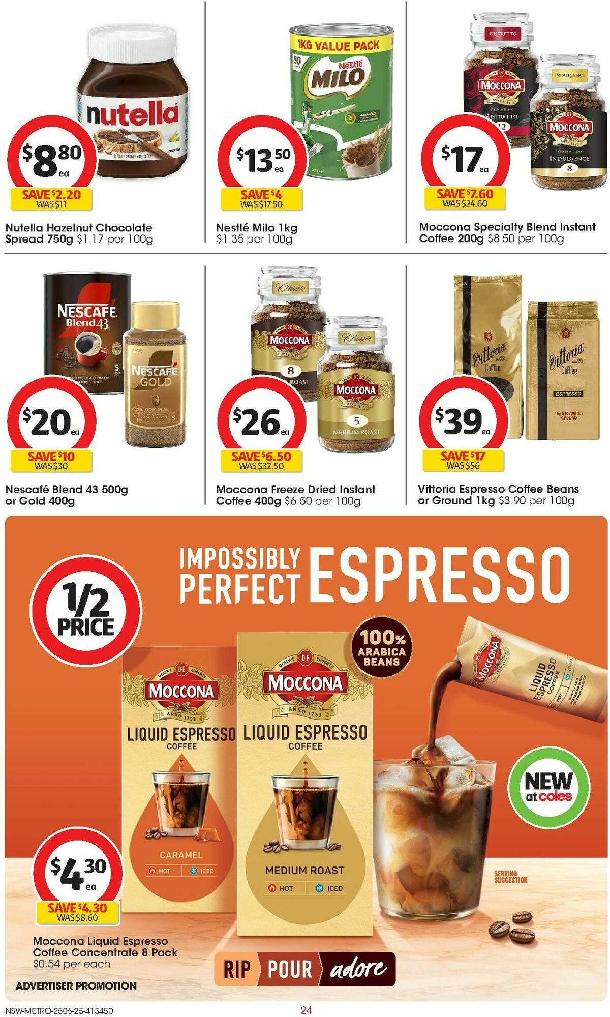 Coles Catalogues from 25 June