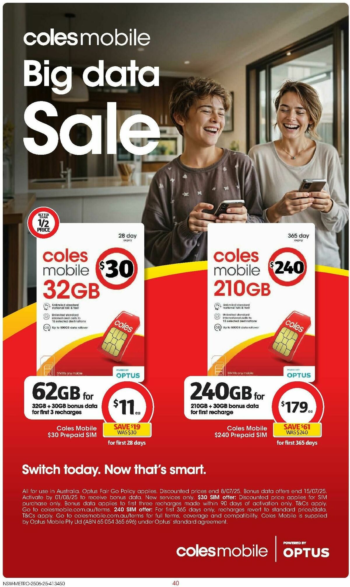 Coles Catalogues from 25 June