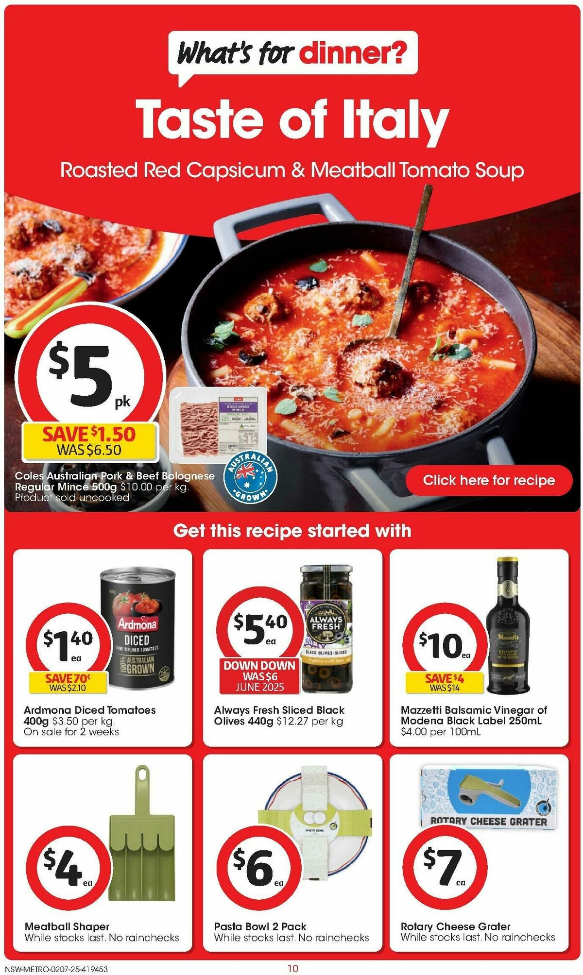 Coles Catalogues from 2 July