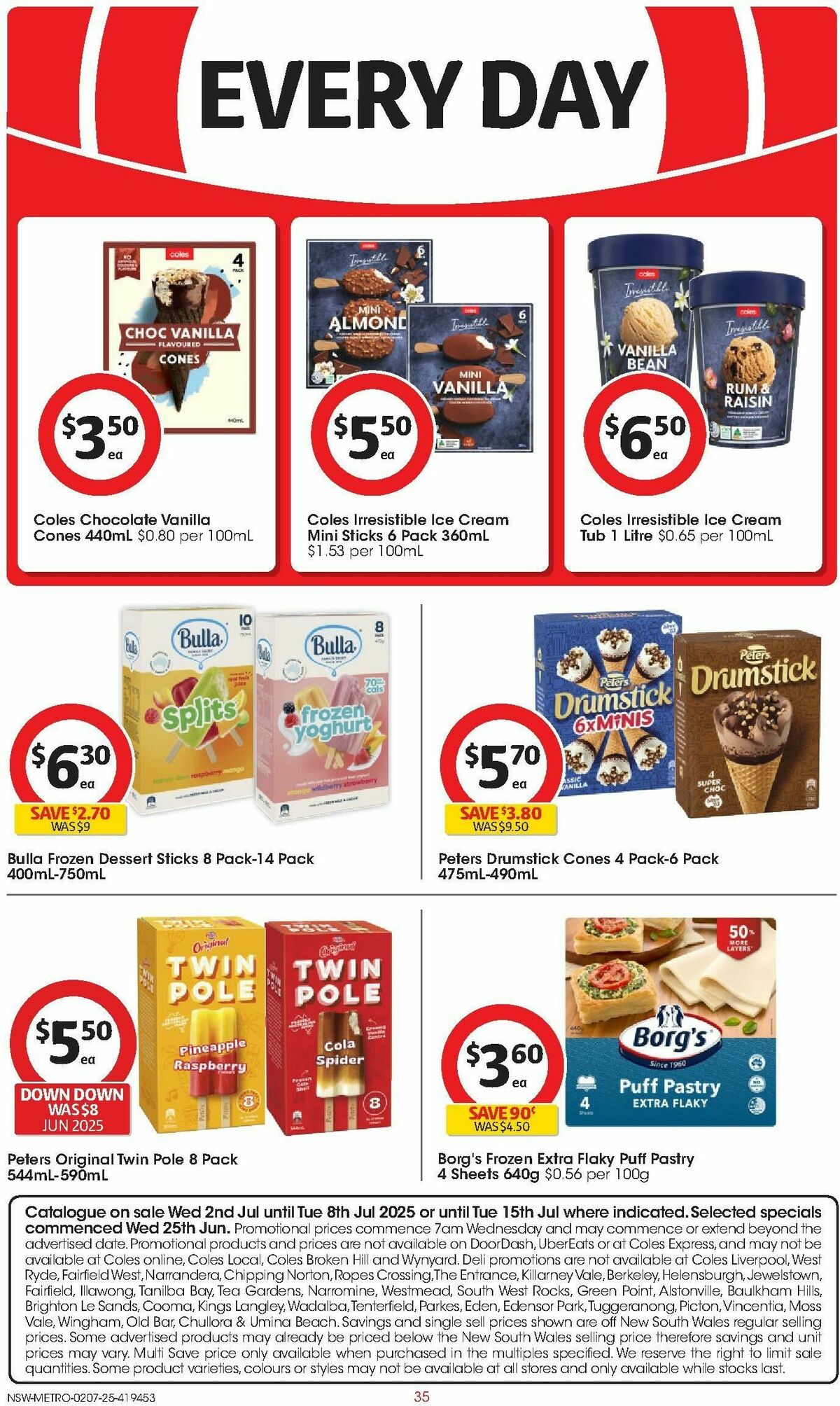 Coles Catalogues from 2 July