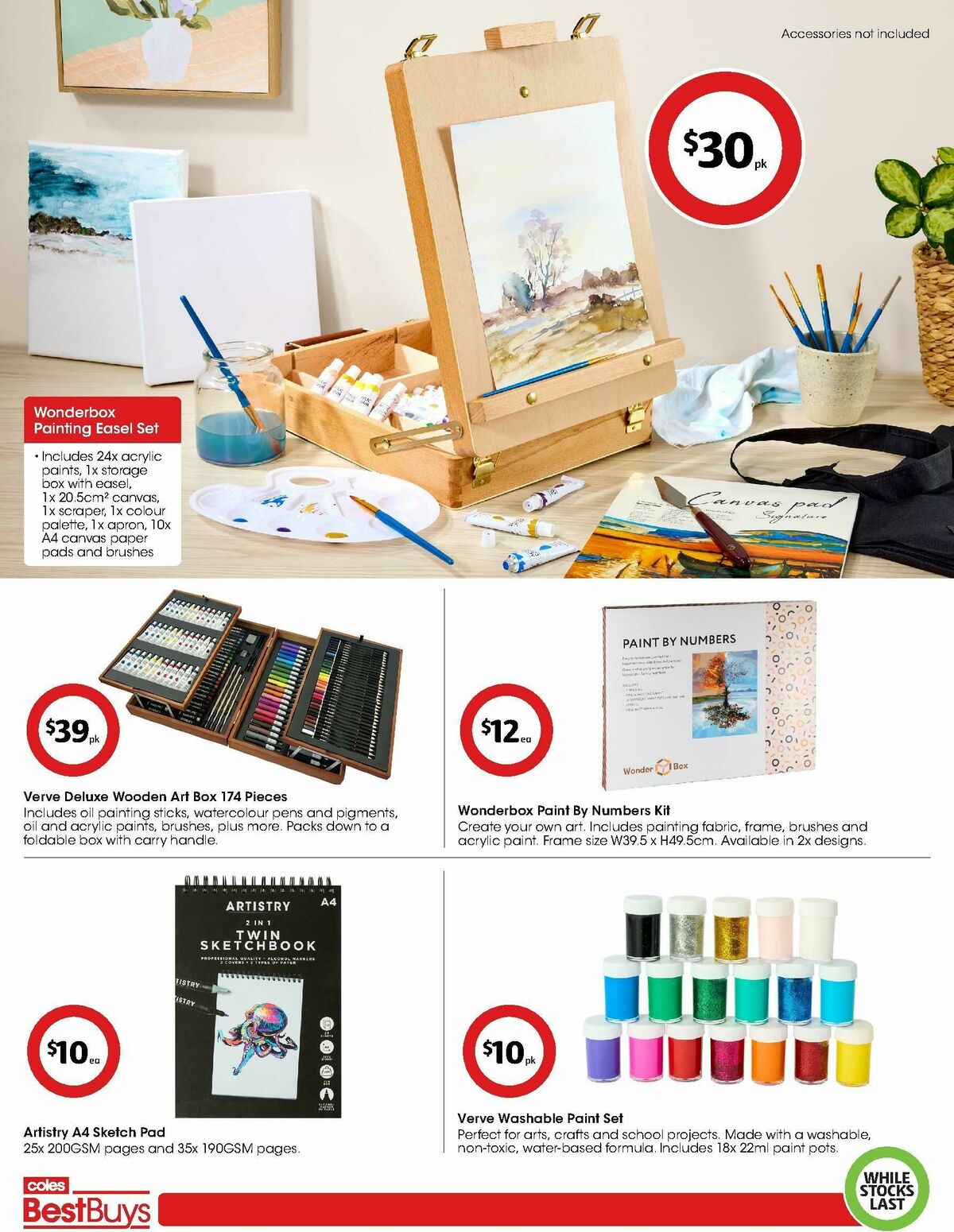 Coles Best Buys - Get Crafty Catalogues from 4 July