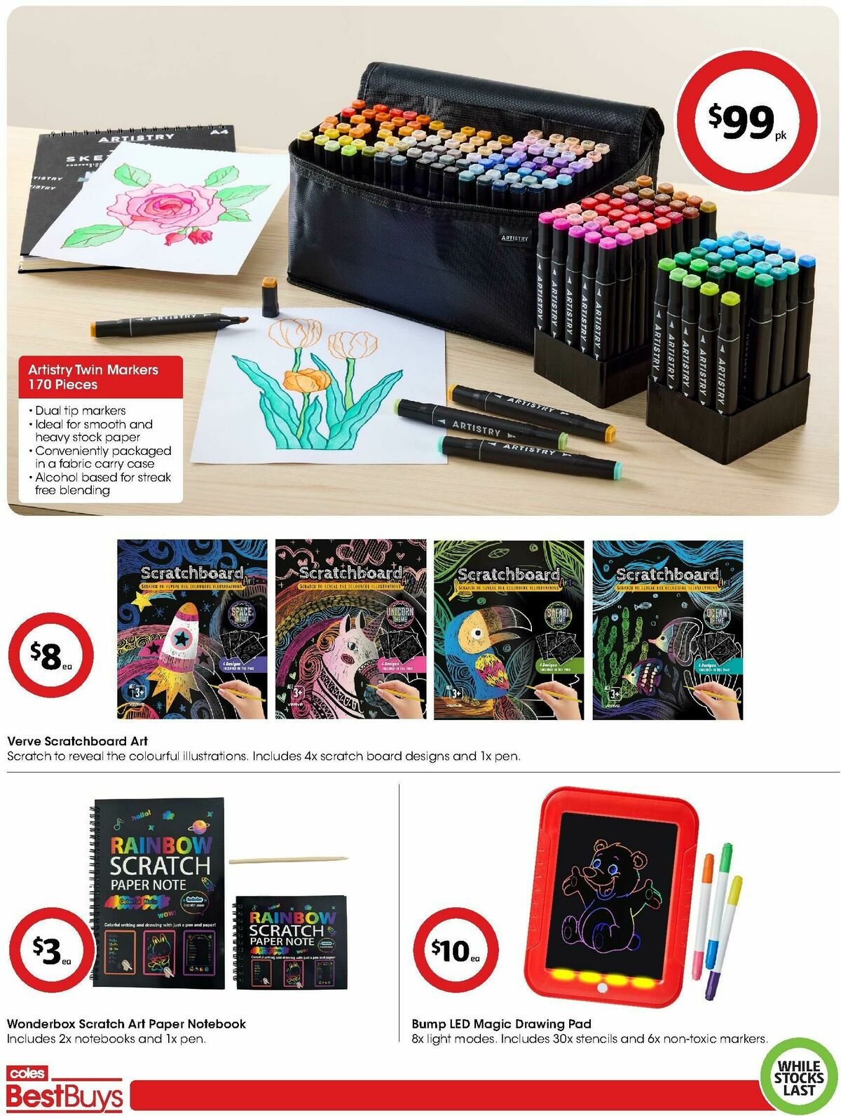 Coles Best Buys - Get Crafty Catalogues from 4 July