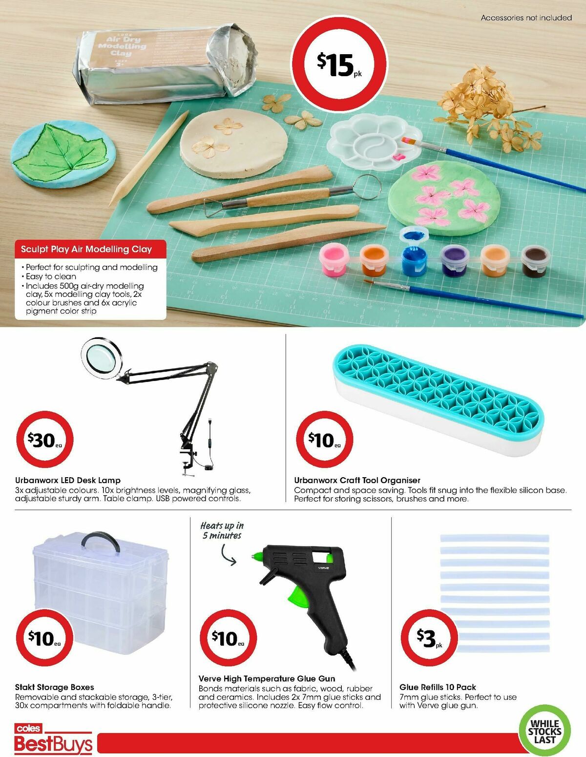 Coles Best Buys - Get Crafty Catalogues from 4 July