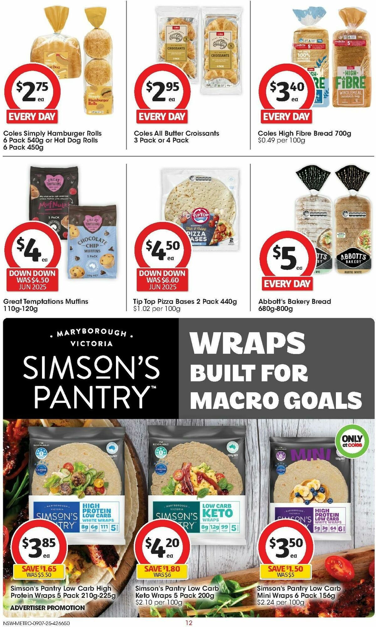 Coles Catalogues from 9 July
