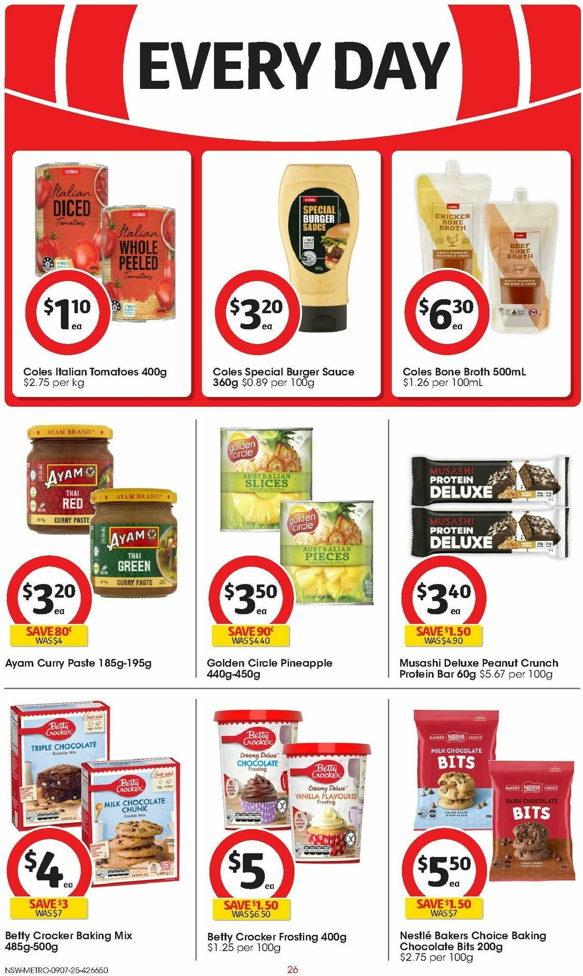 Coles Catalogues from 9 July