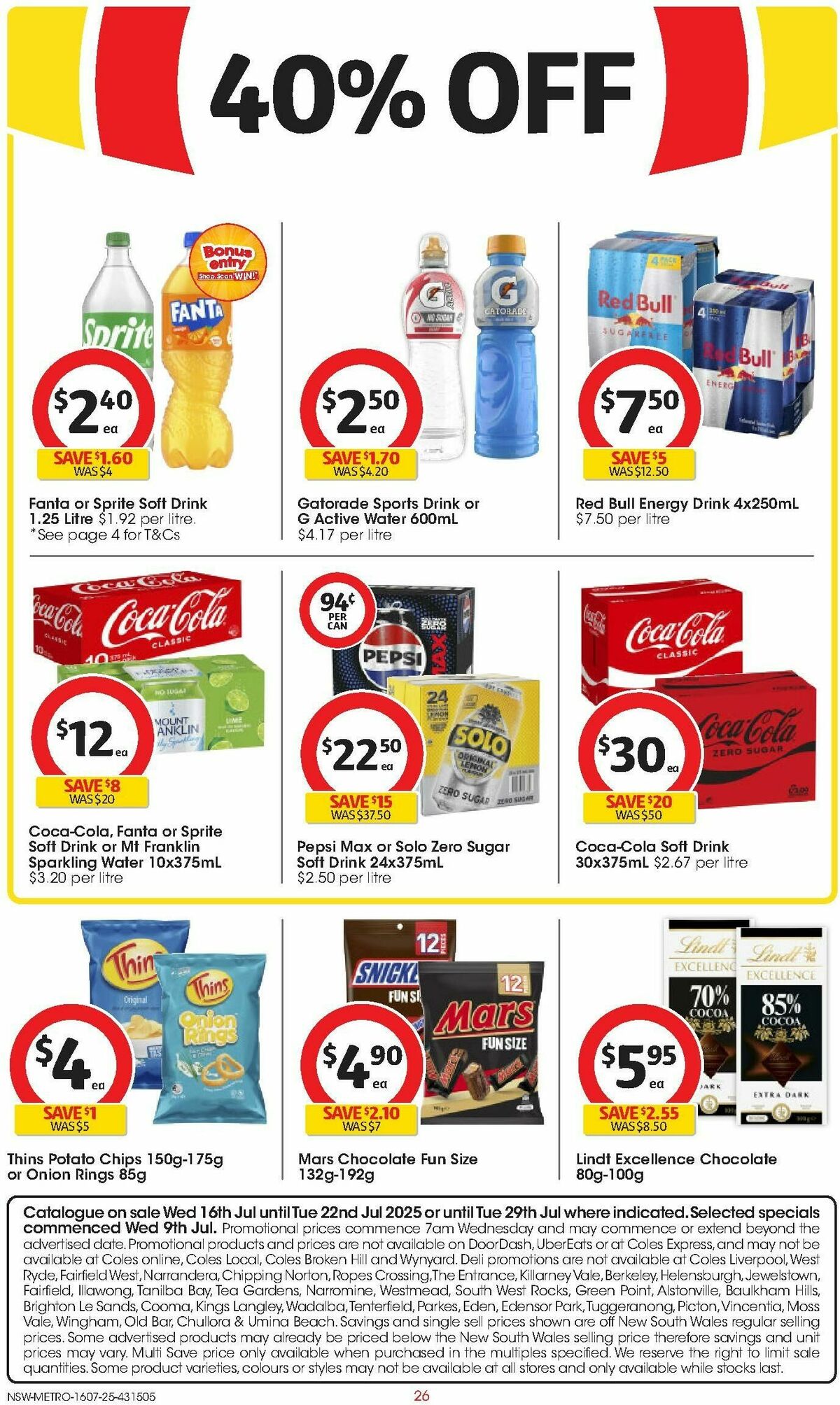 Coles Catalogues from 16 July