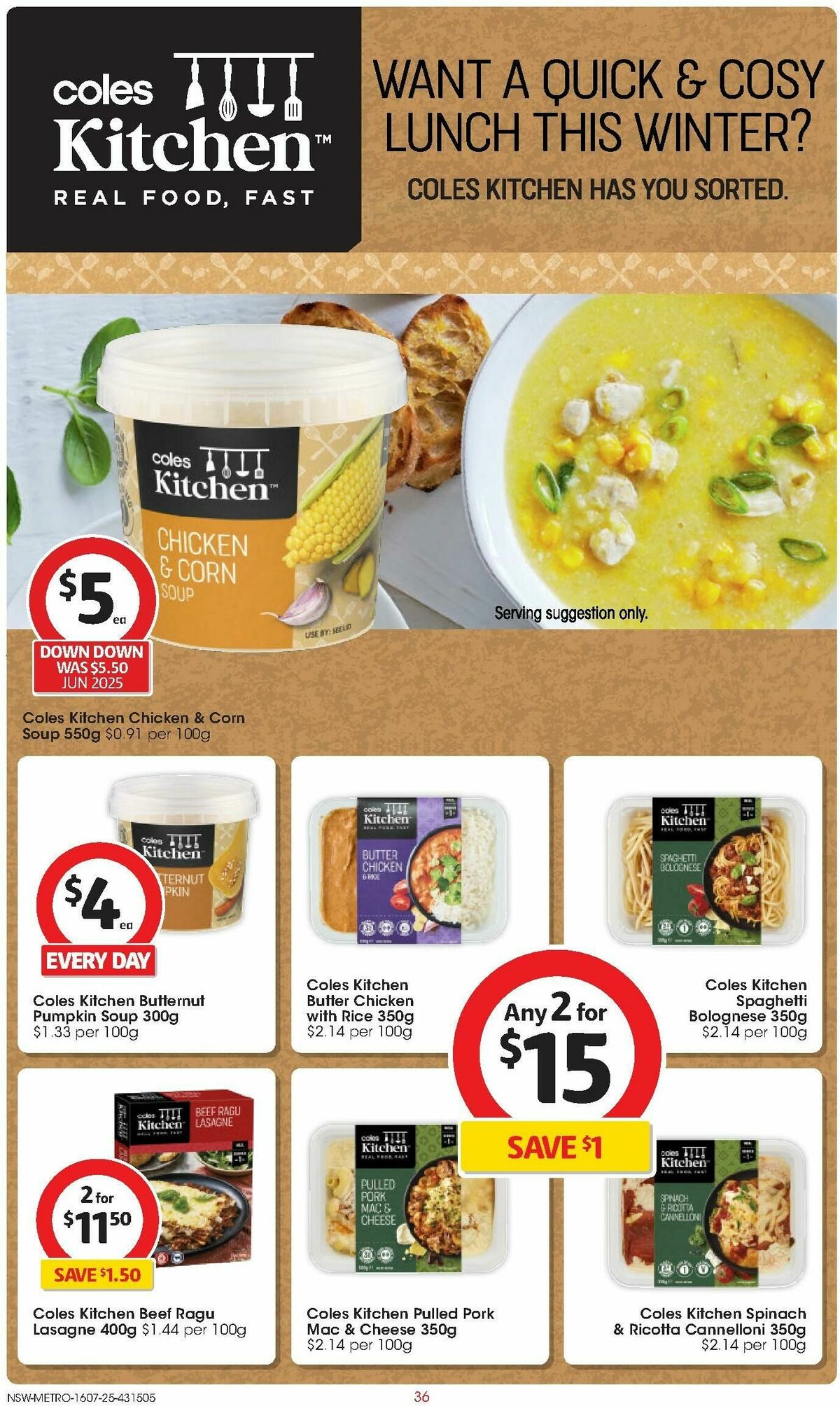 Coles Catalogues from 16 July