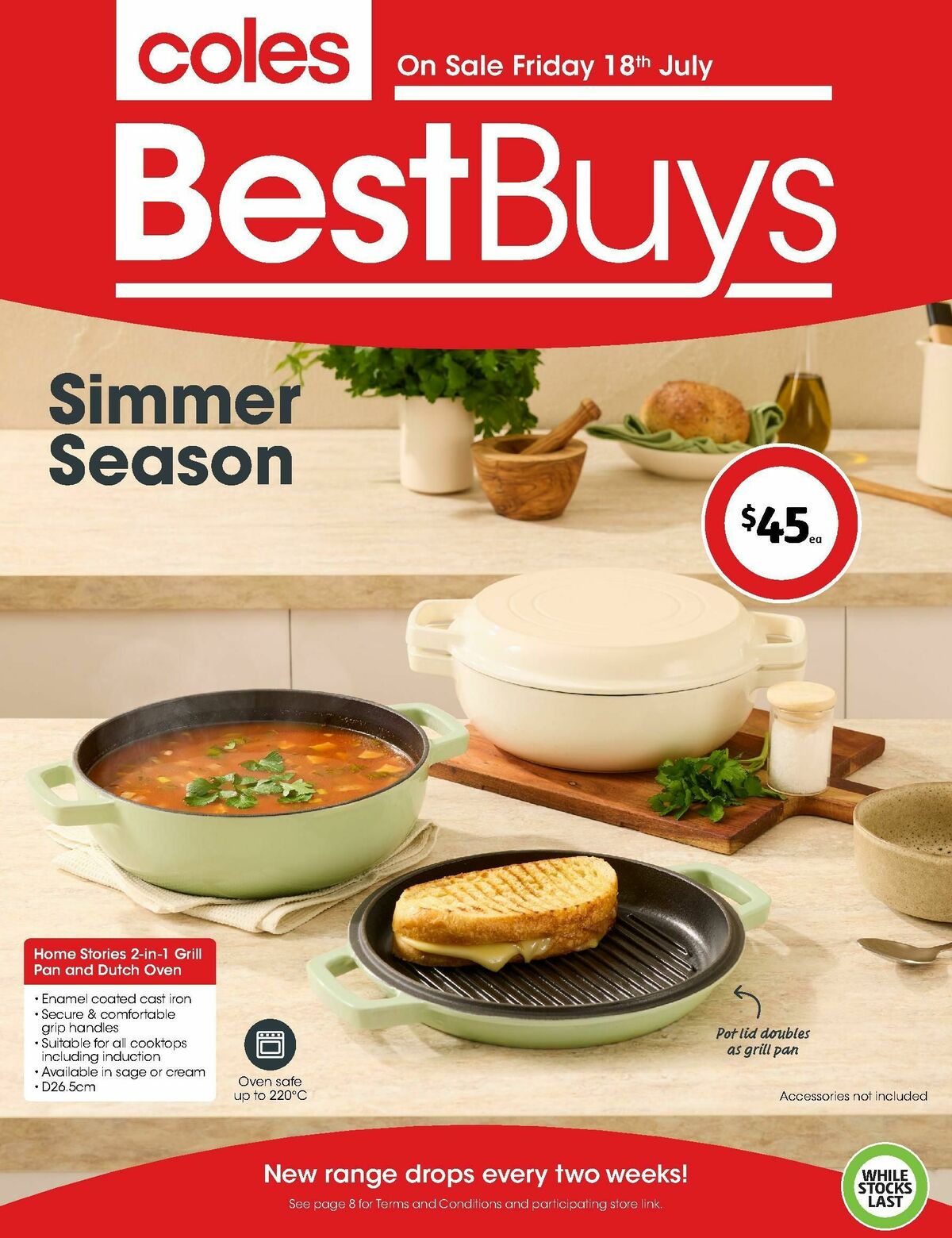 Coles Best Buys - Simmer Season Catalogues from 18 July