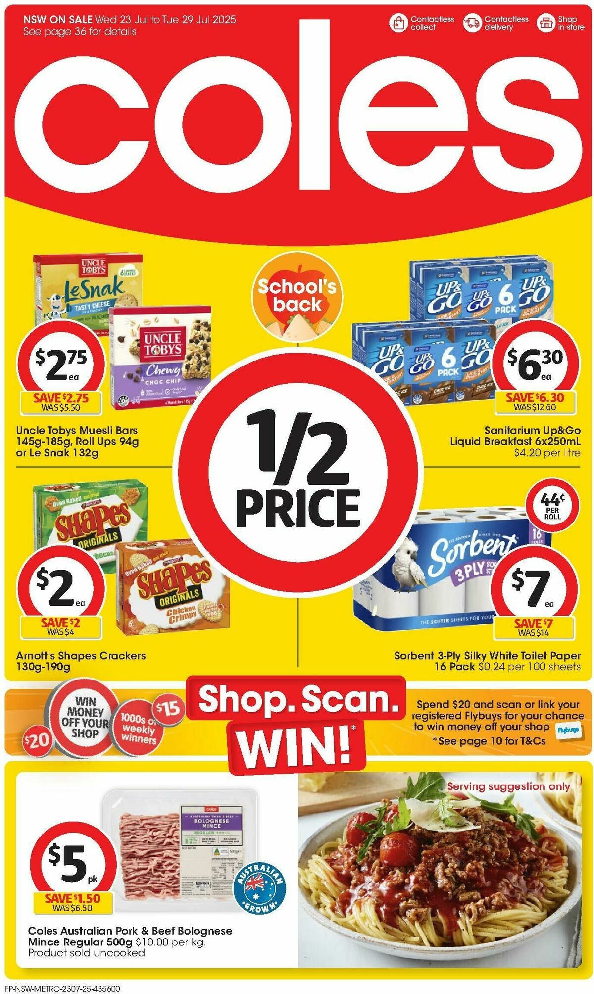 Coles Catalogues from 23 July
