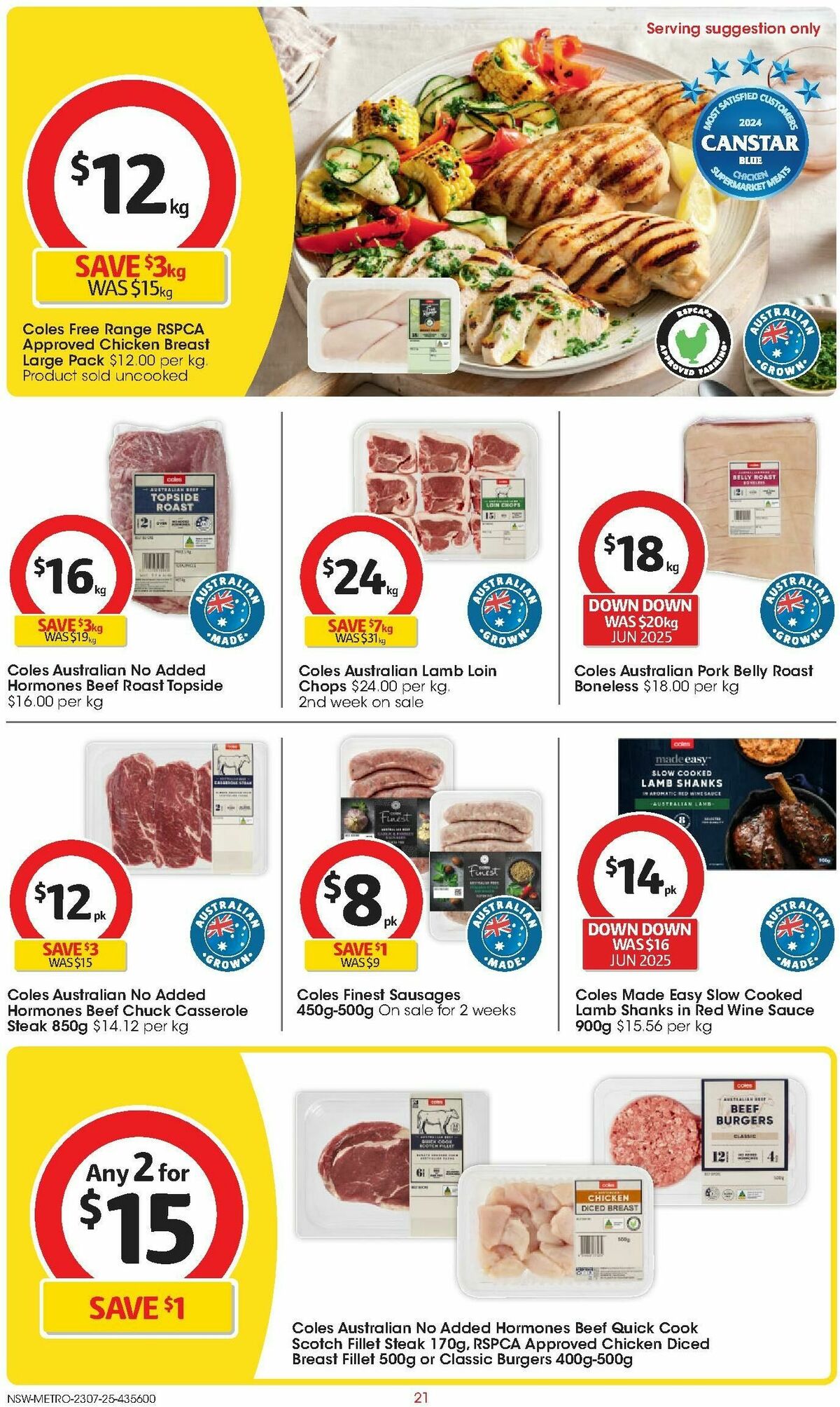 Coles Catalogues from 23 July