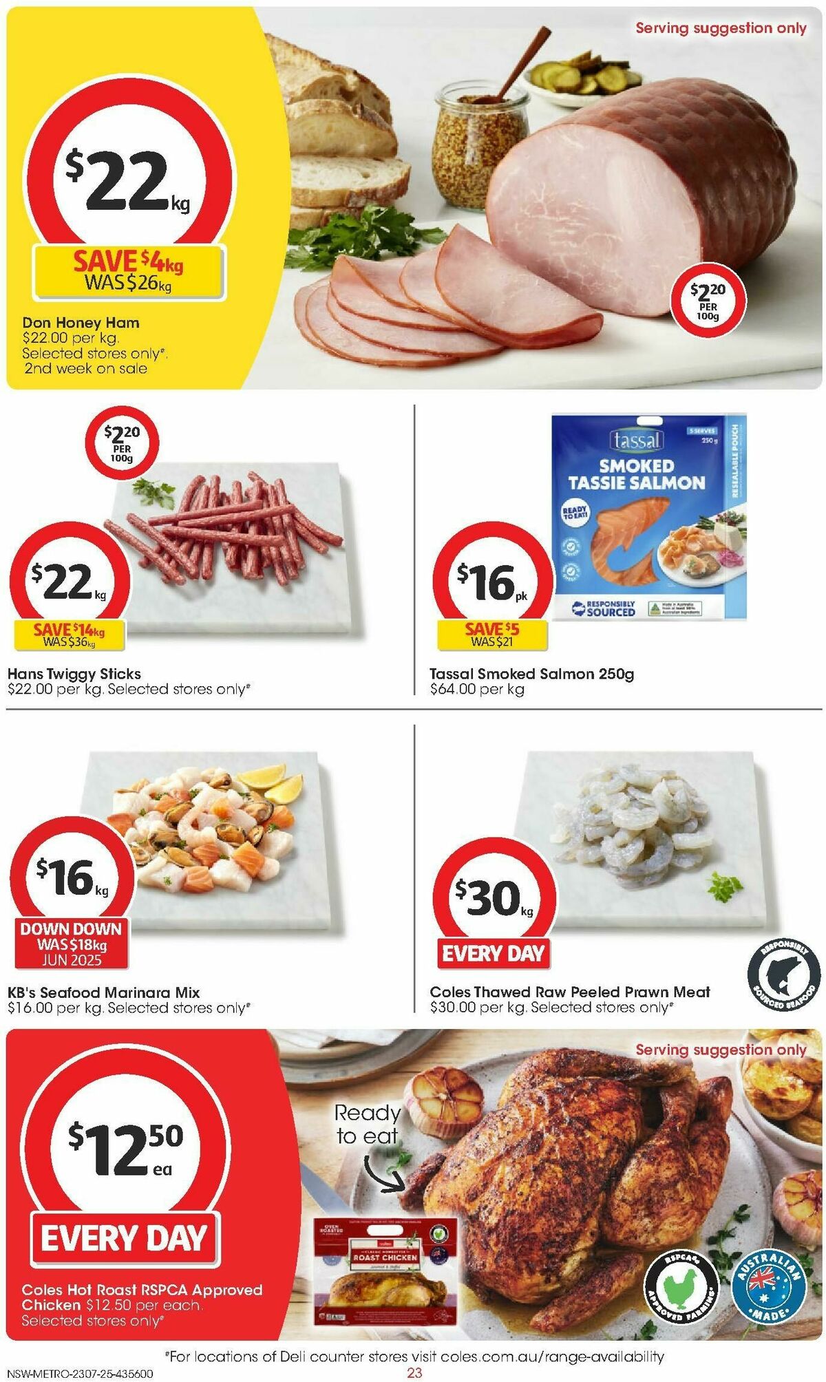 Coles Catalogues from 23 July