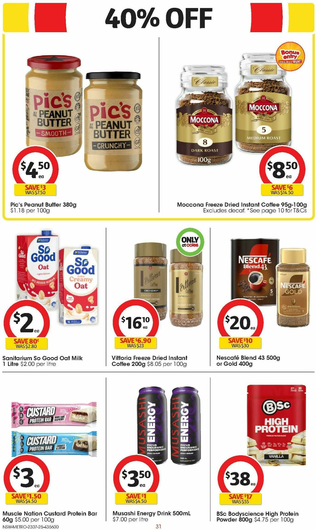 Coles Catalogues from 23 July