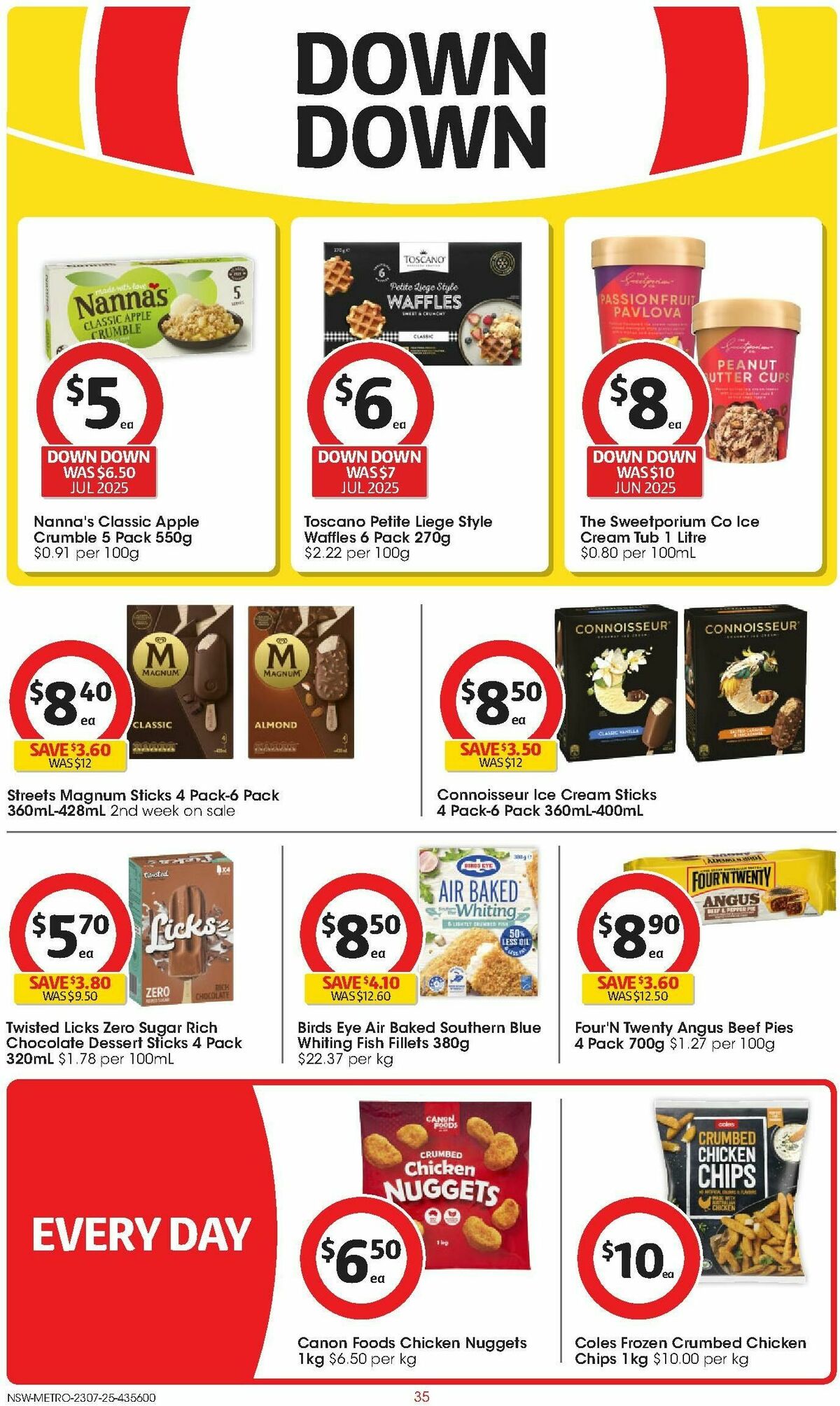 Coles Catalogues from 23 July