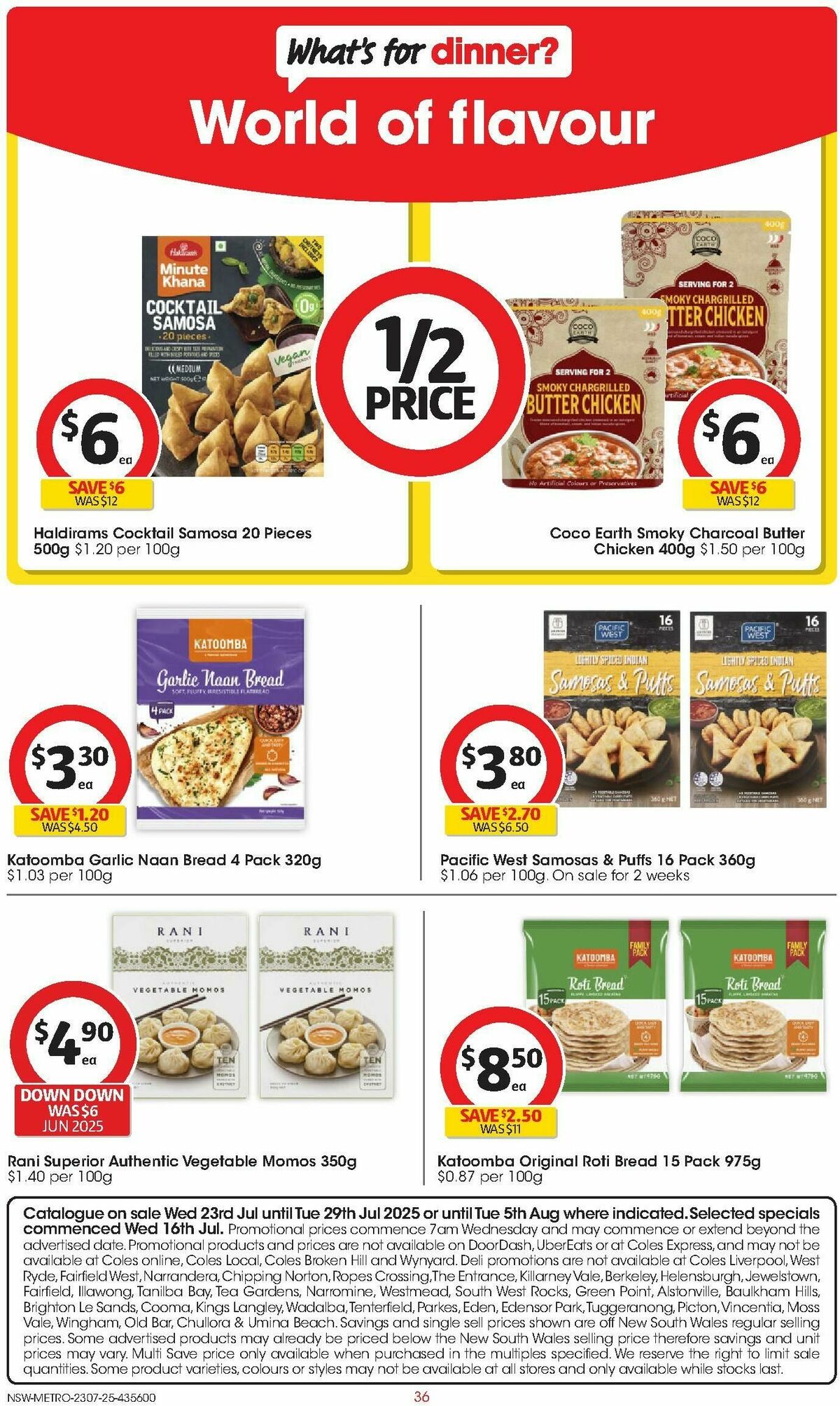 Coles Catalogues from 23 July