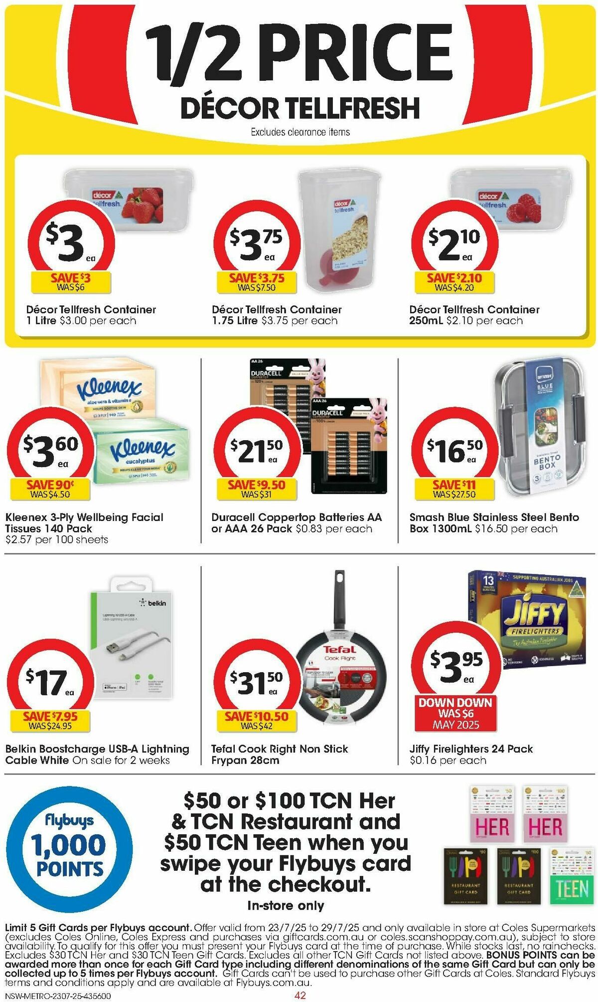 Coles Catalogues from 23 July