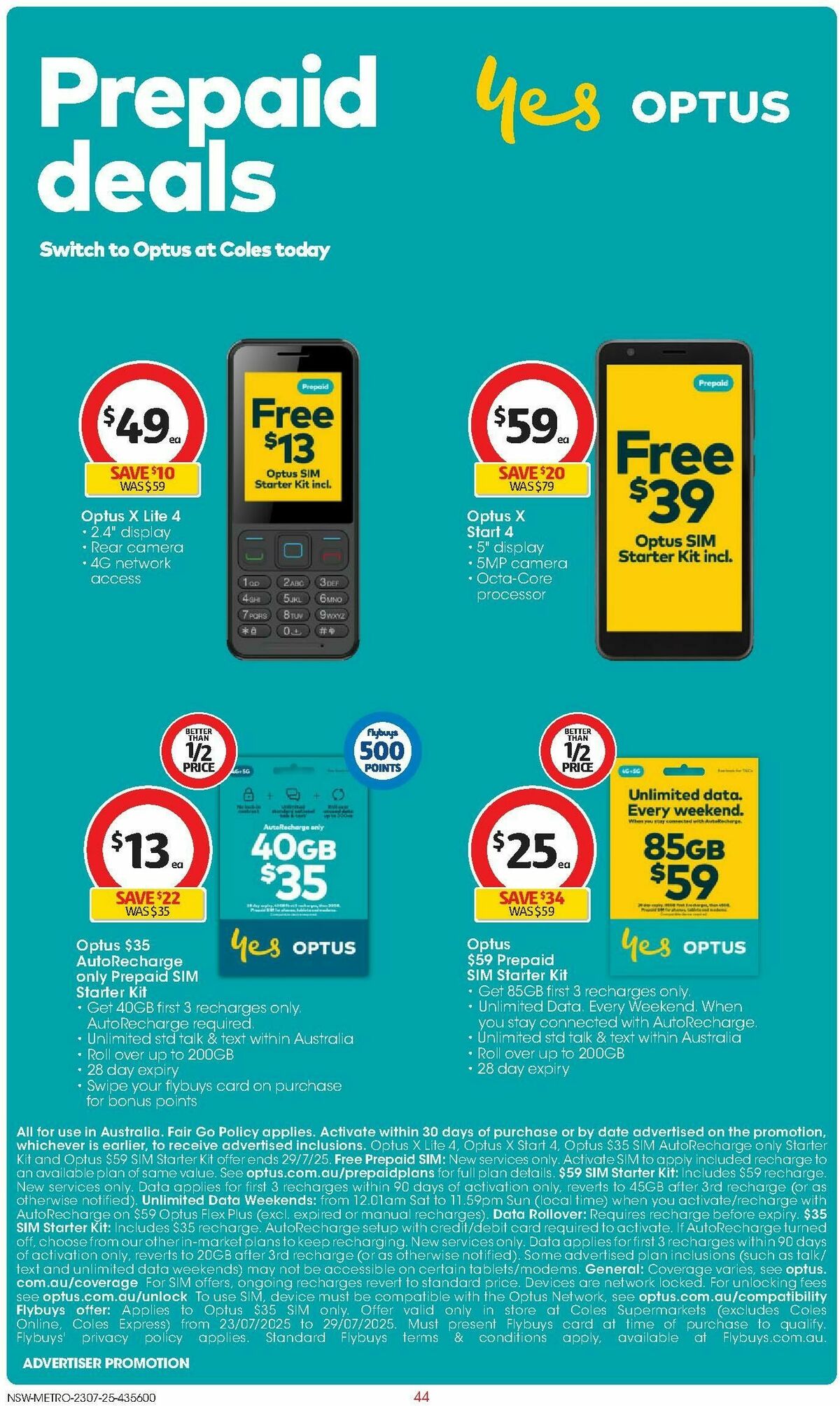 Coles Catalogues from 23 July