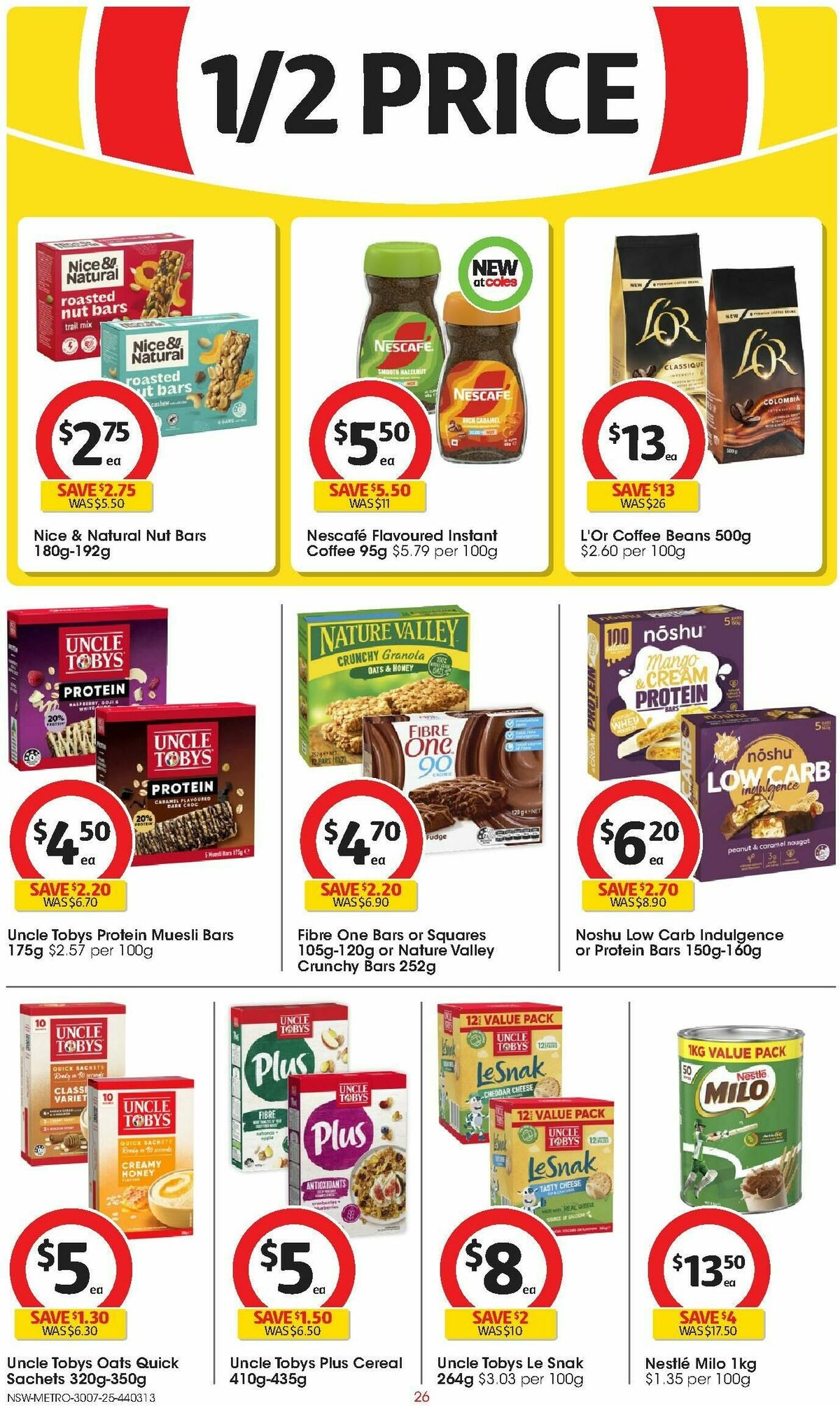 Coles Catalogues from 30 July