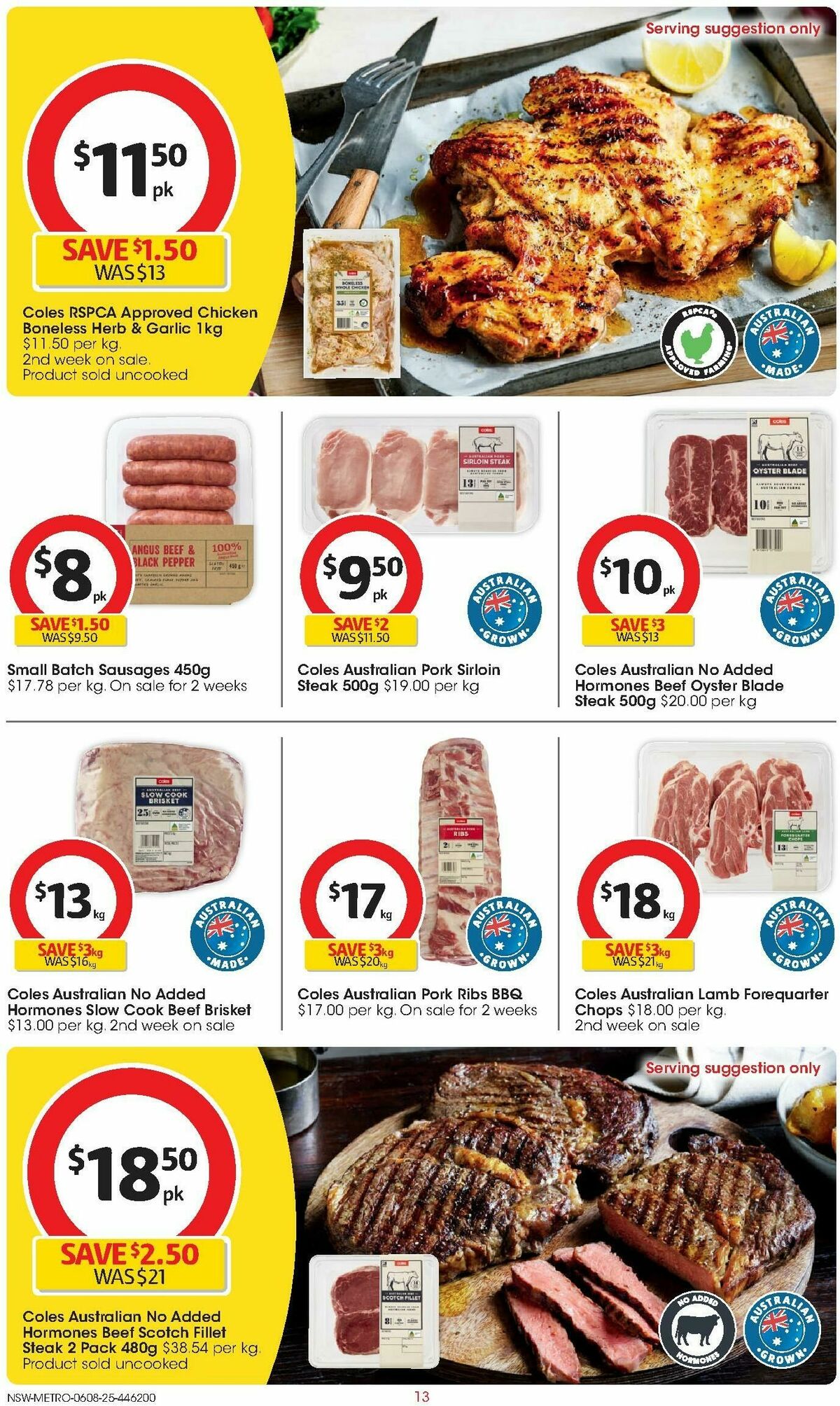 Coles Catalogues from 6 August