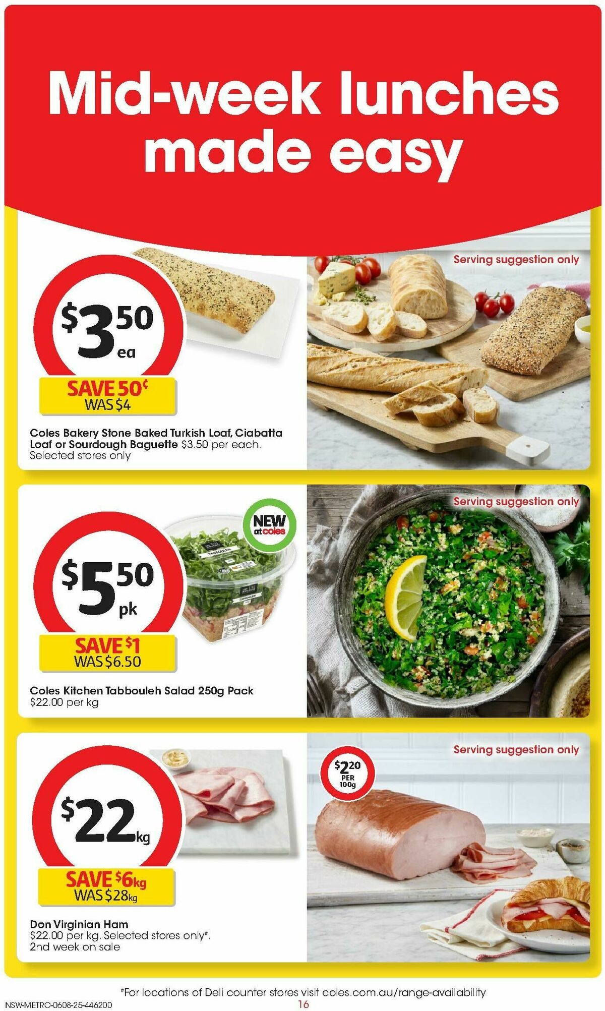 Coles Catalogues from 6 August