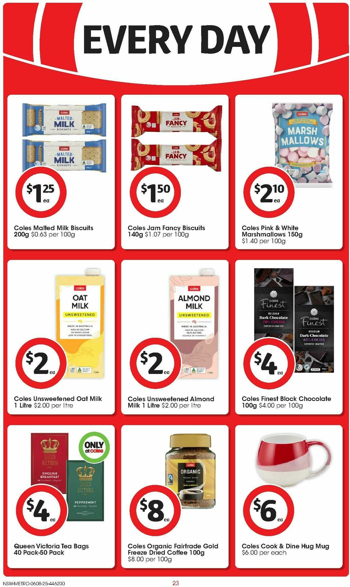 Coles Catalogues from 6 August