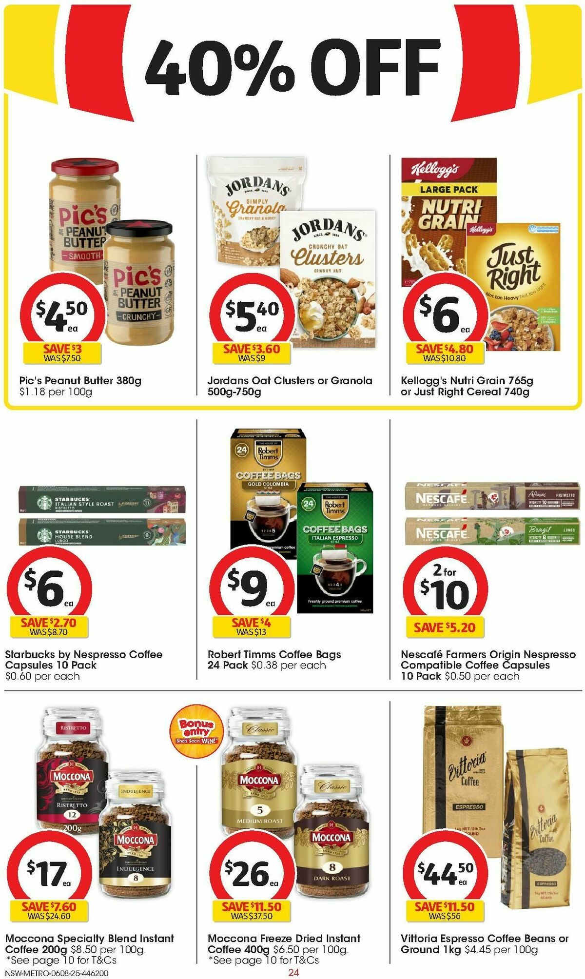 Coles Catalogues from 6 August