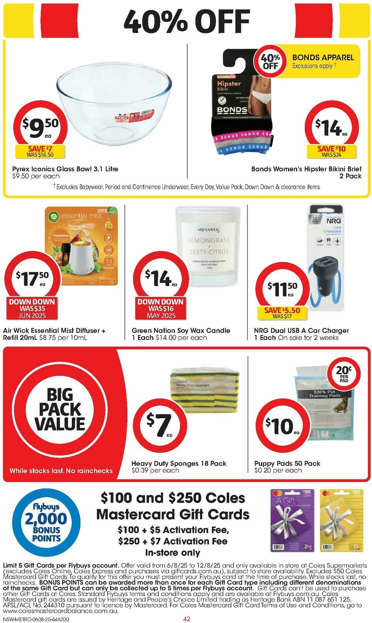 Coles Catalogues from 6 August