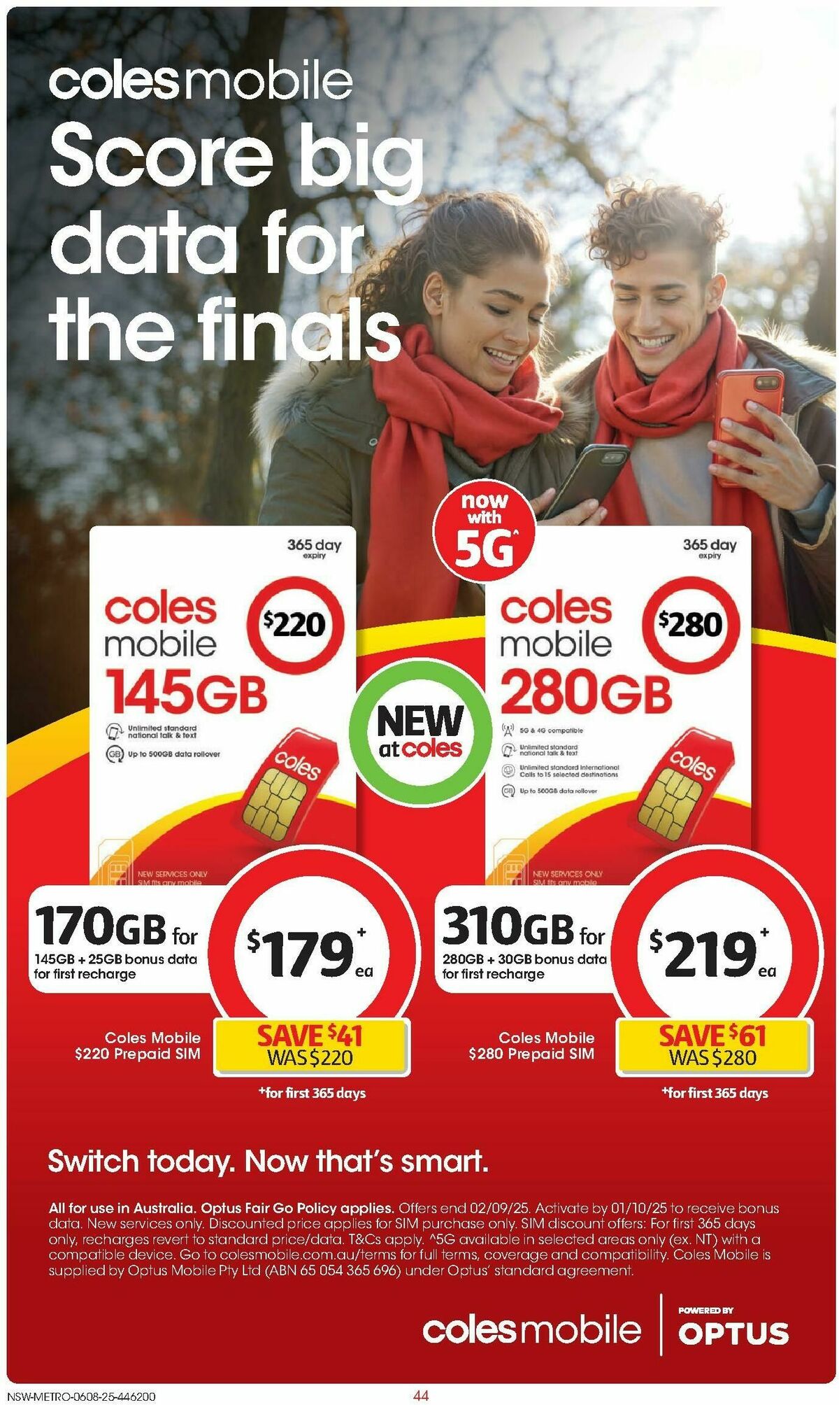 Coles Catalogues from 6 August