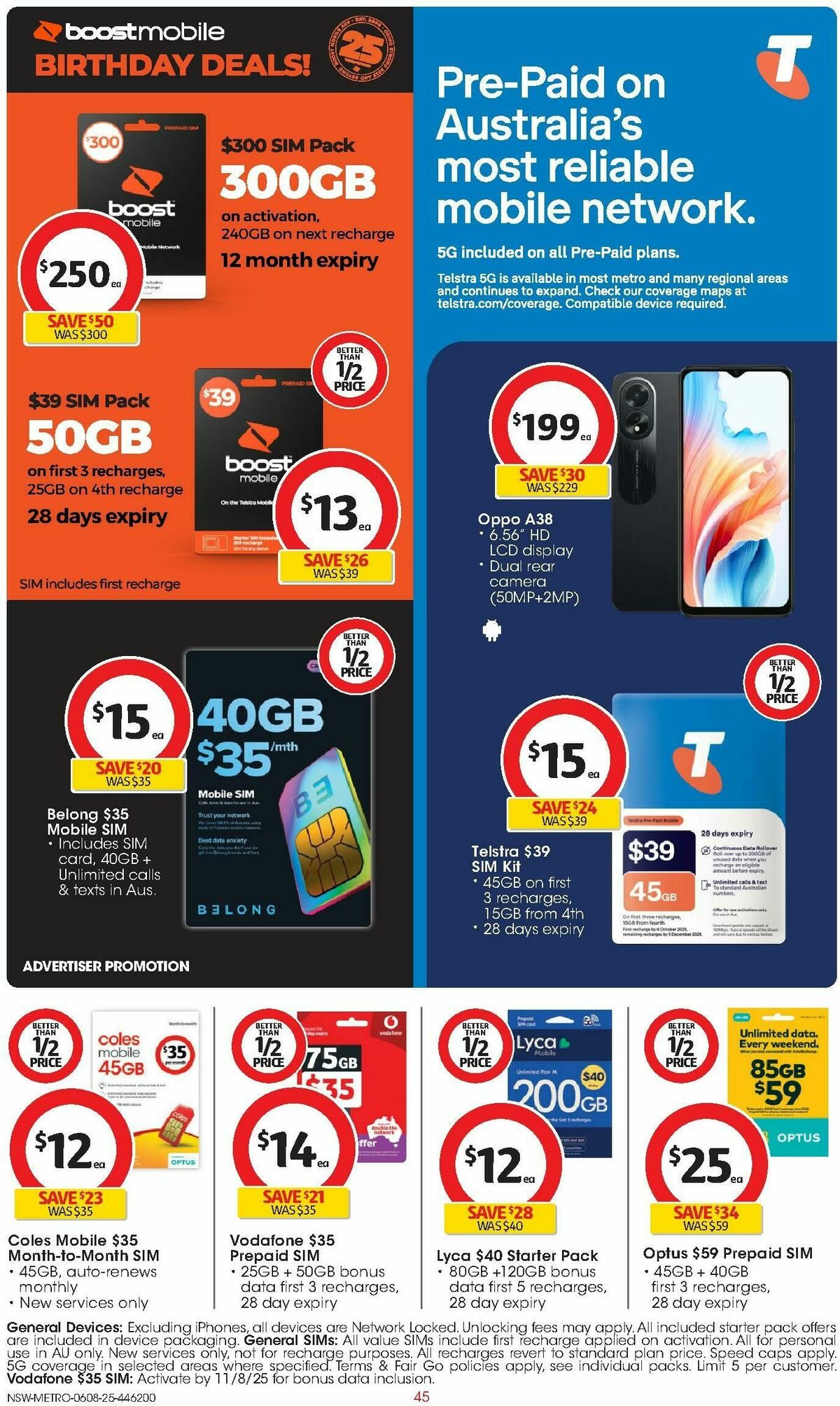 Coles Catalogues from 6 August