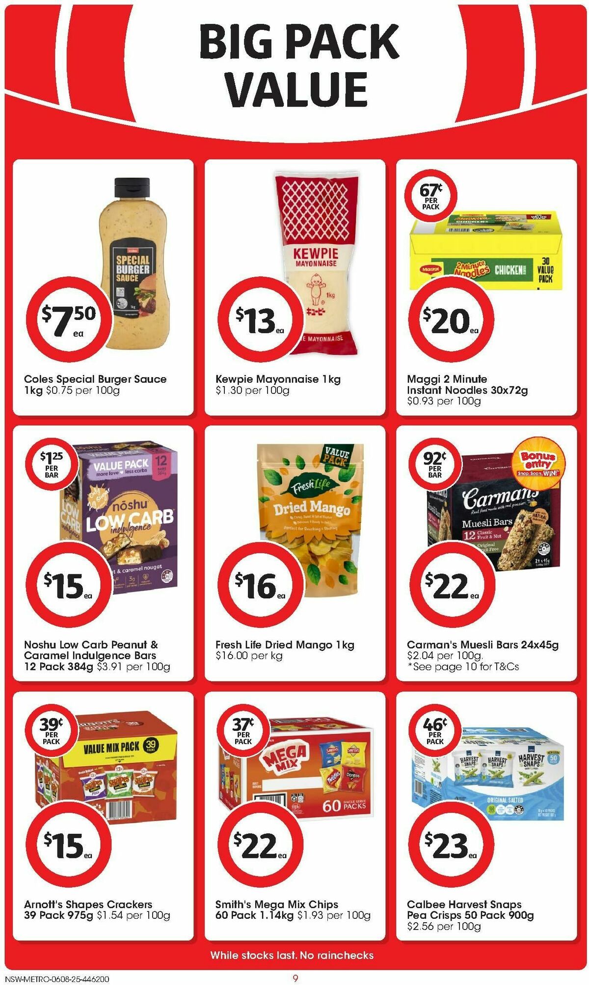 Coles Catalogues from 6 August