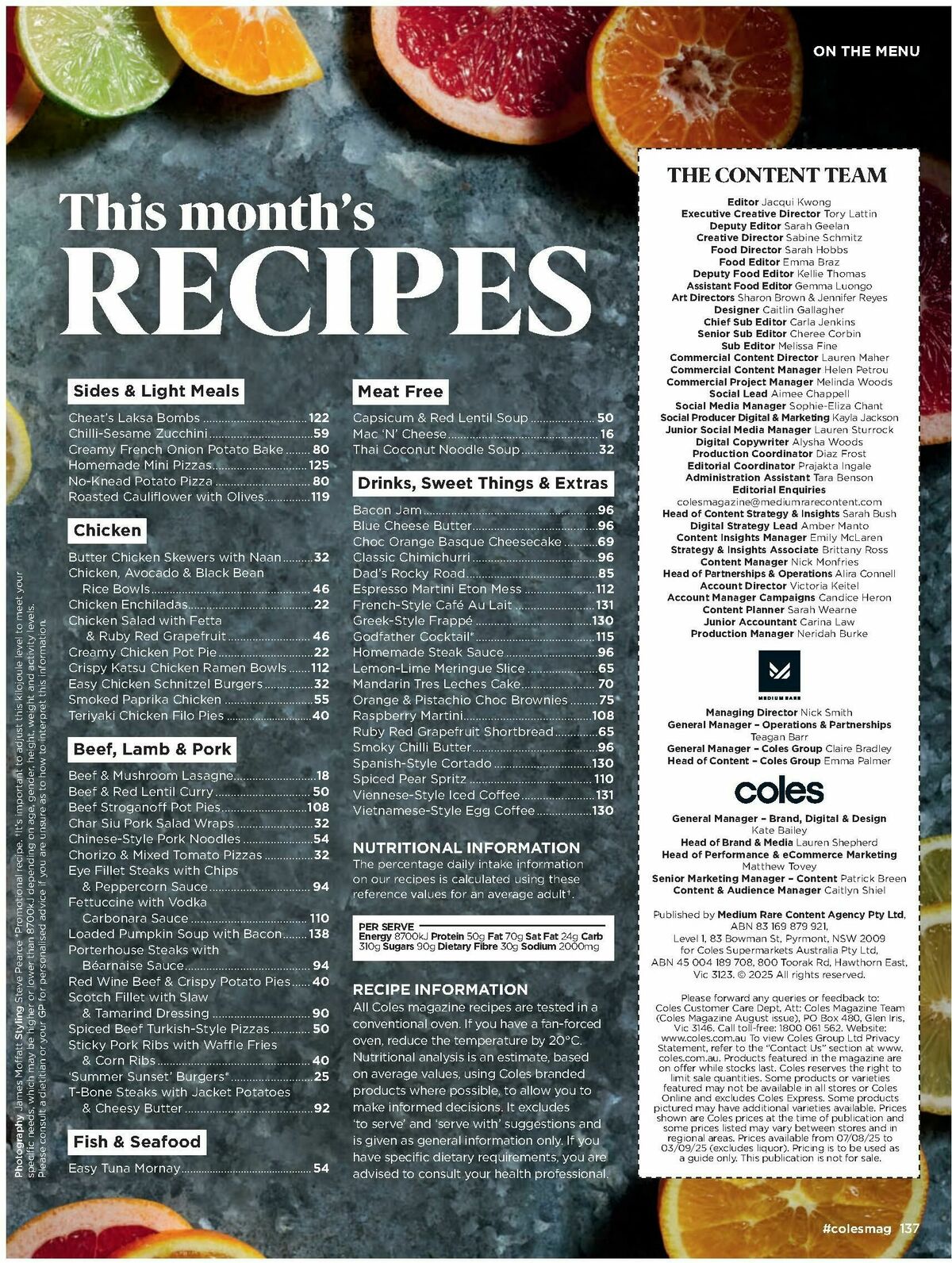 Coles Magazine August Catalogues from 8 August