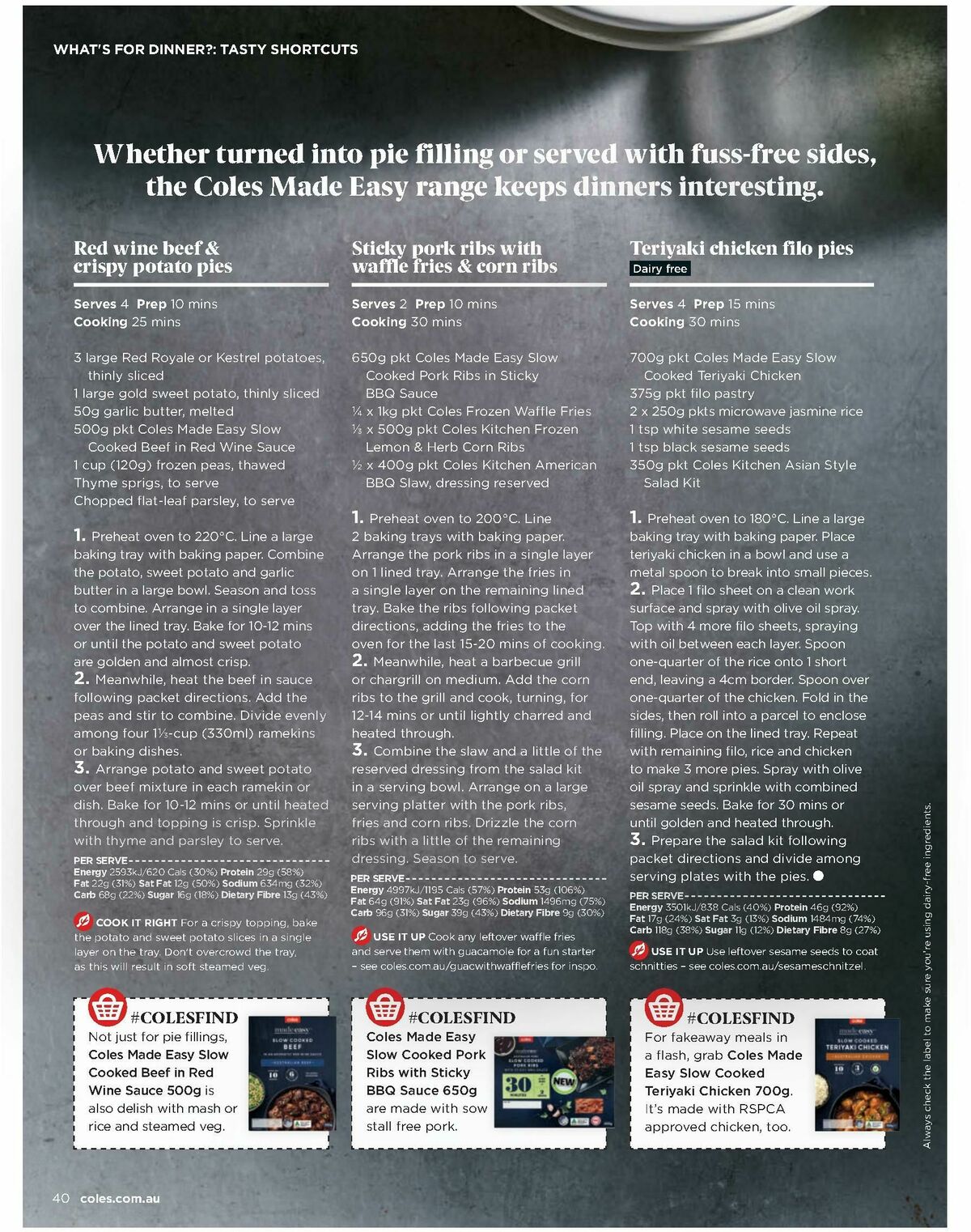 Coles Magazine August Catalogues from 8 August