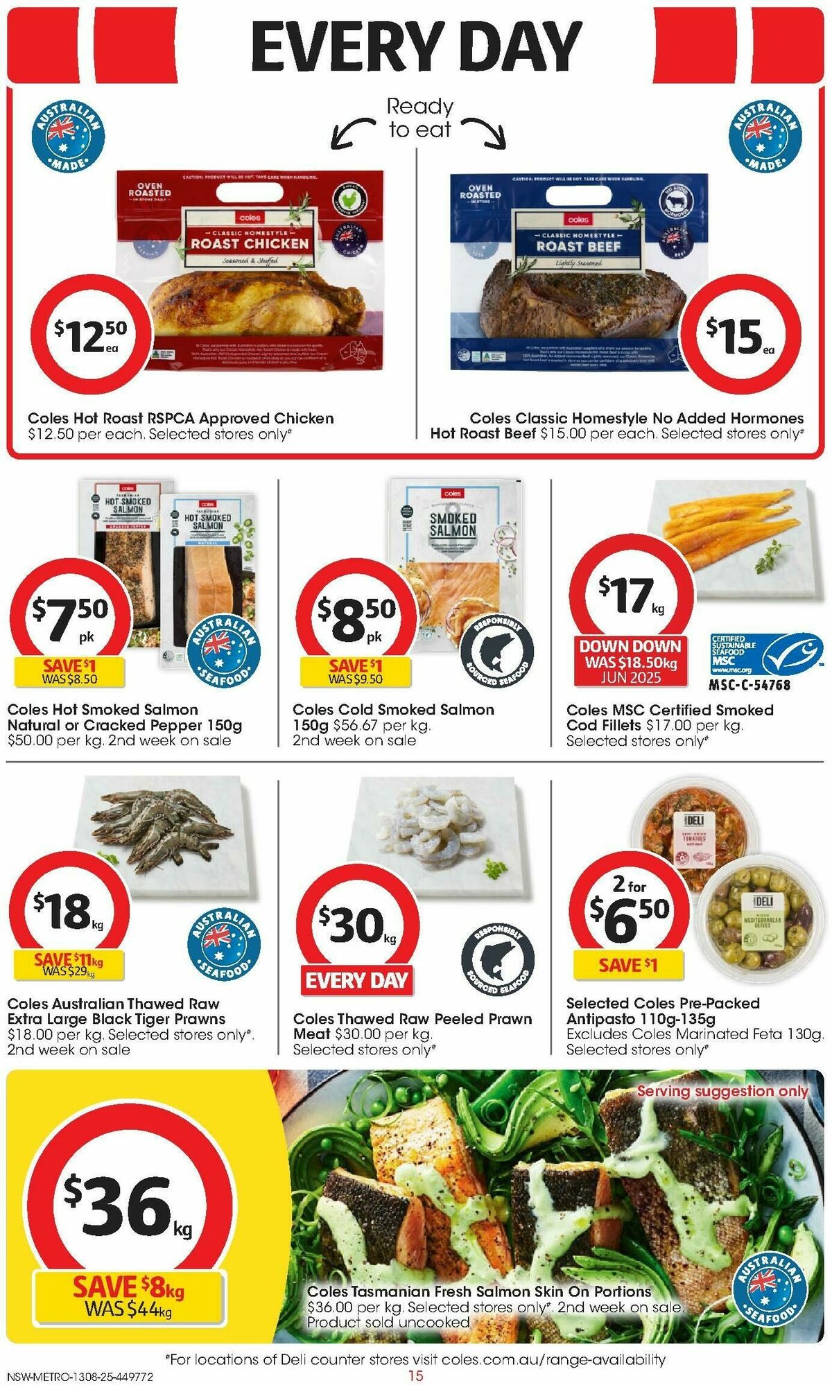 Coles Catalogues from 13 August