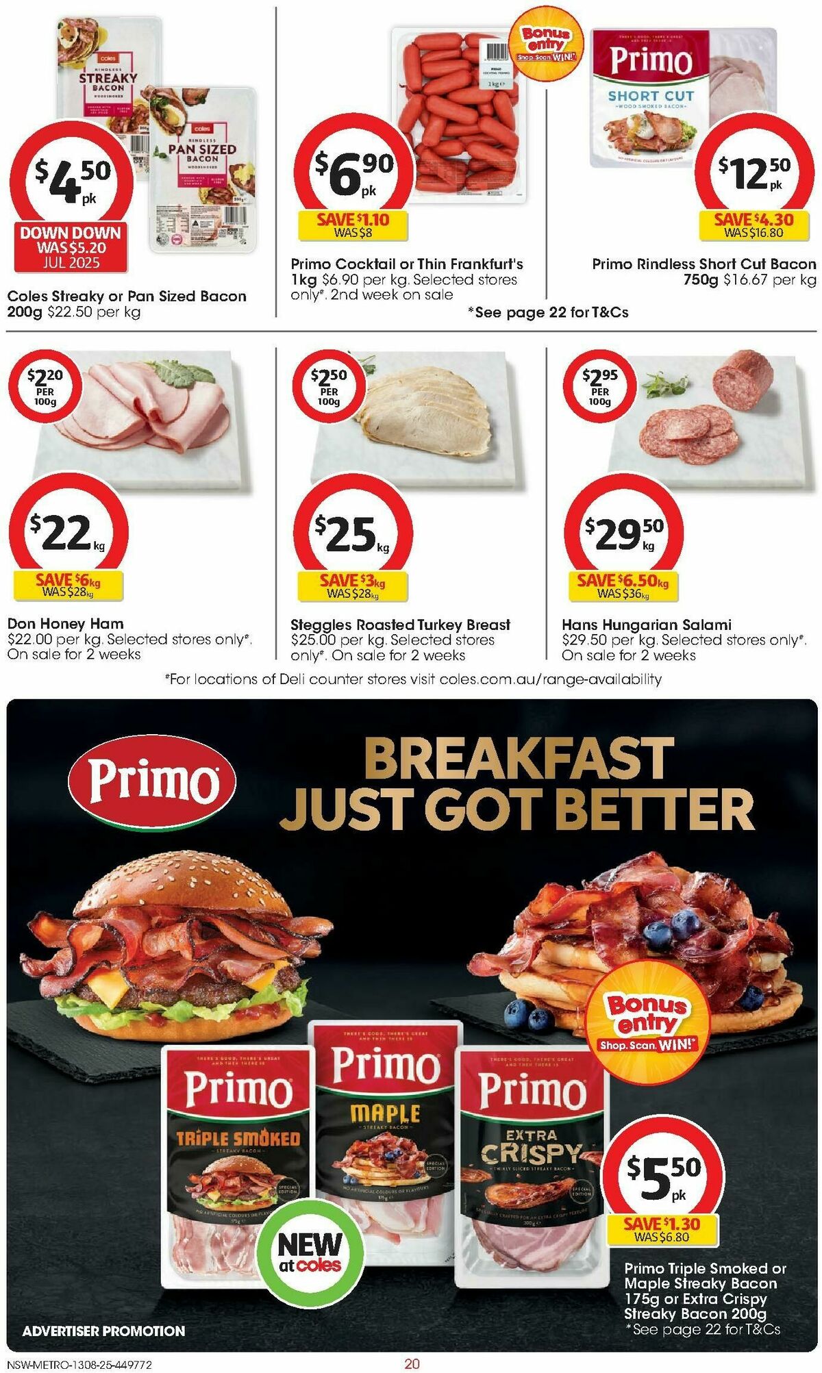 Coles Catalogues from 13 August