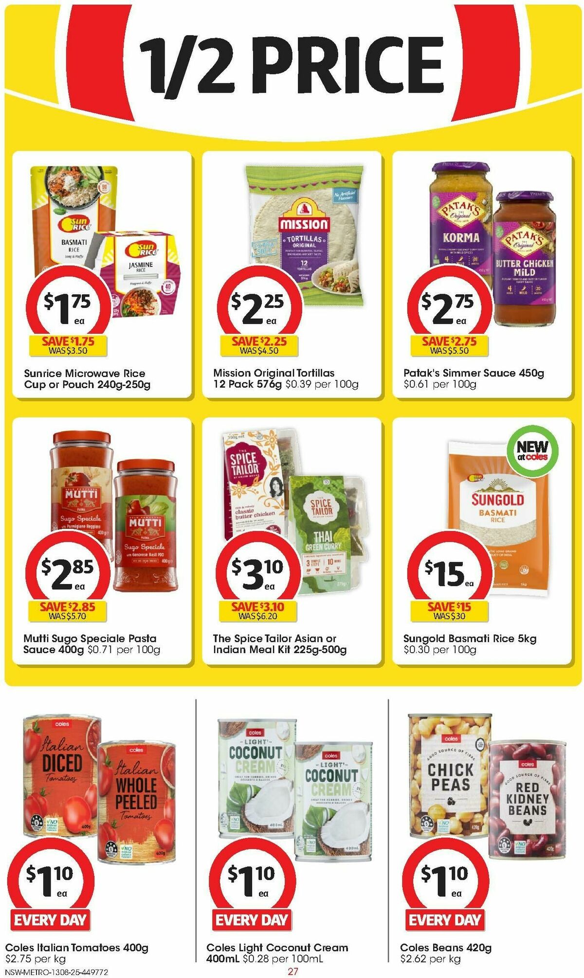 Coles Catalogues from 13 August