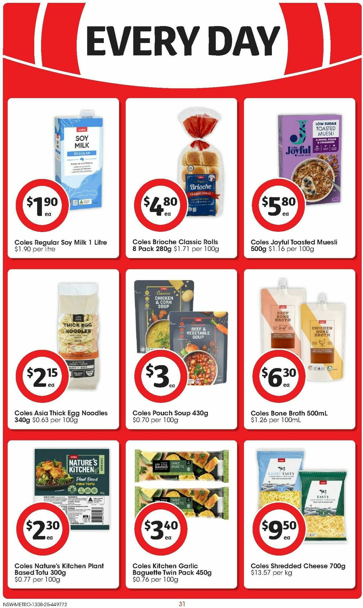 Coles Catalogues from 13 August