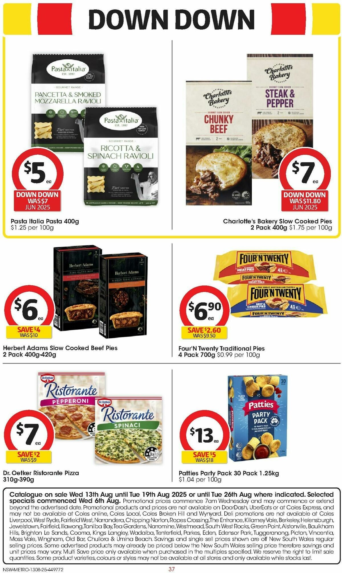 Coles Catalogues from 13 August