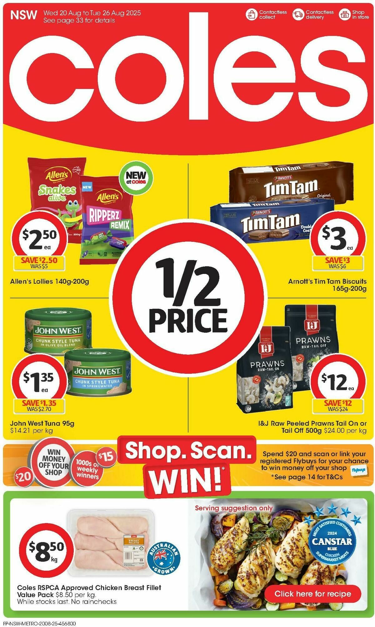 Coles Catalogues from 20 August