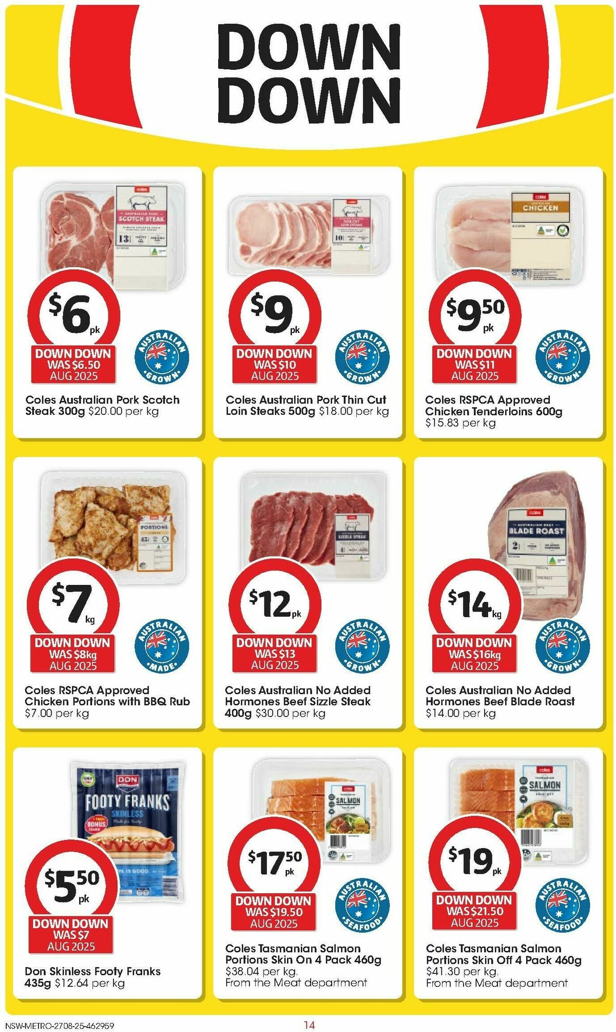 Coles Catalogues from 27 August