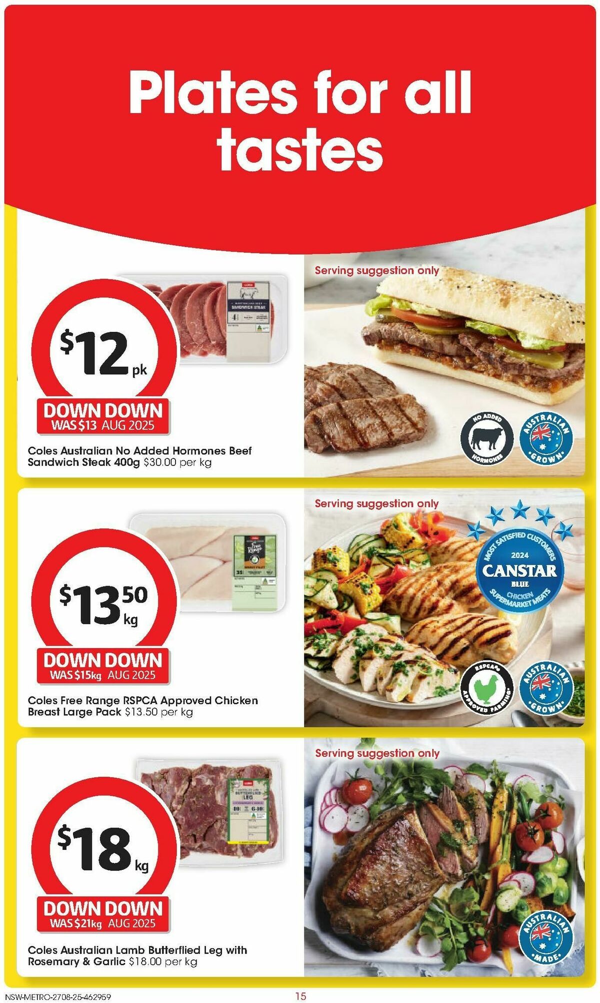 Coles Catalogues from 27 August