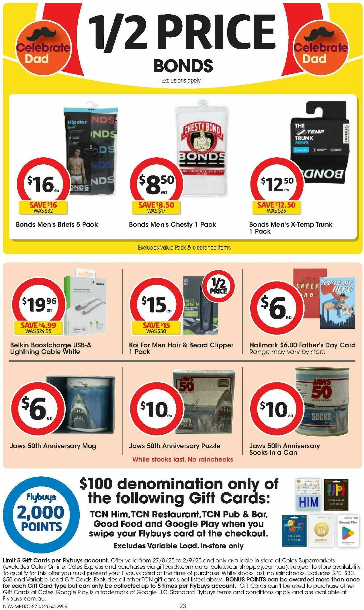 Coles Catalogues from 27 August