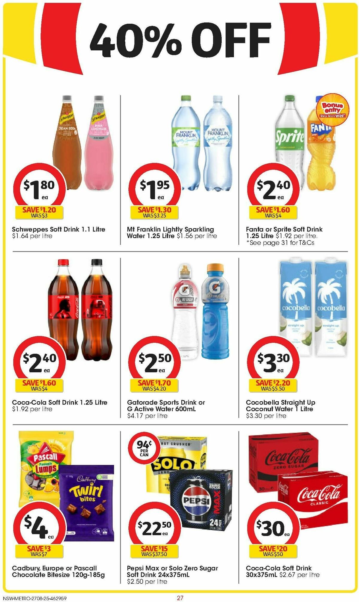 Coles Catalogues from 27 August