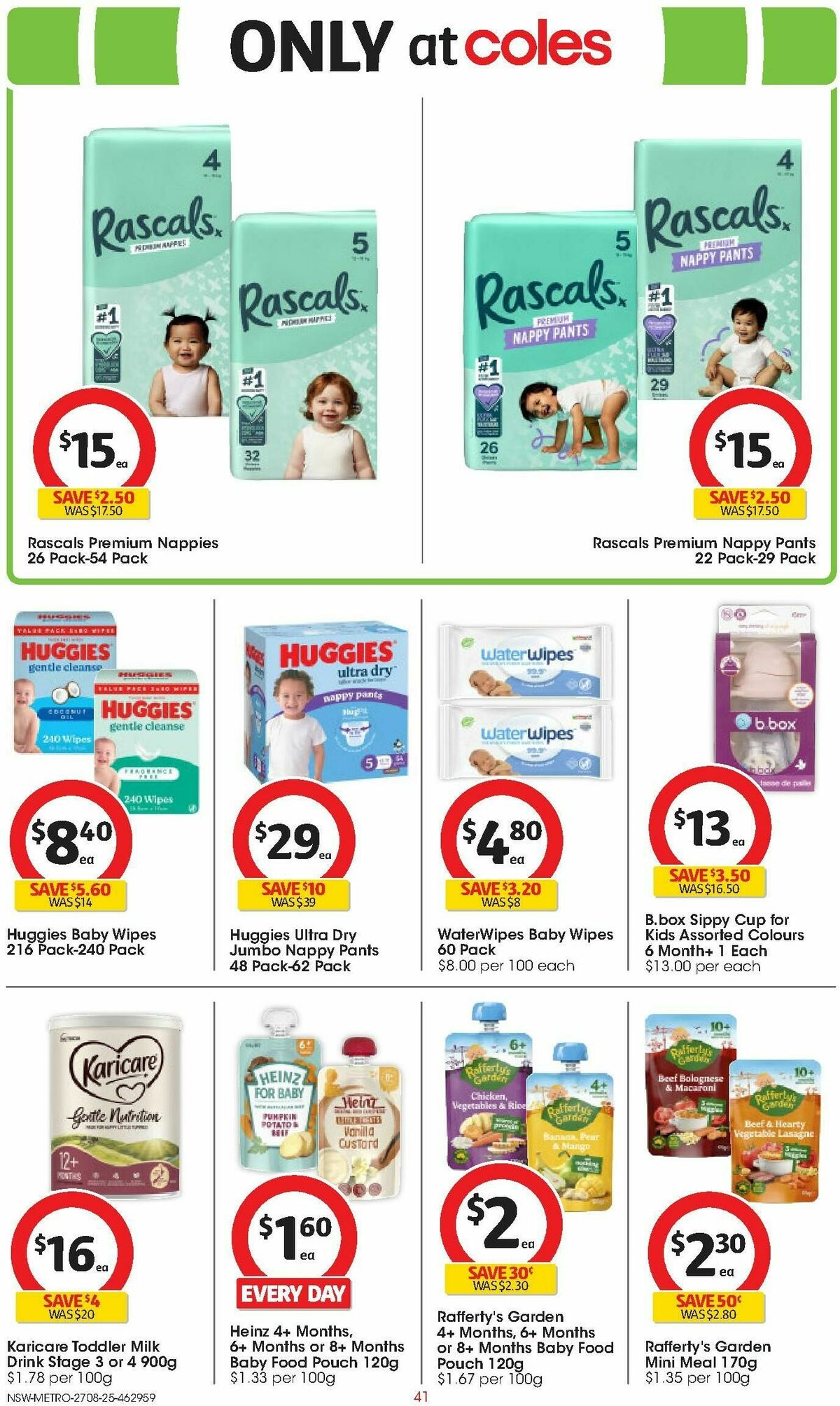 Coles Catalogues from 27 August