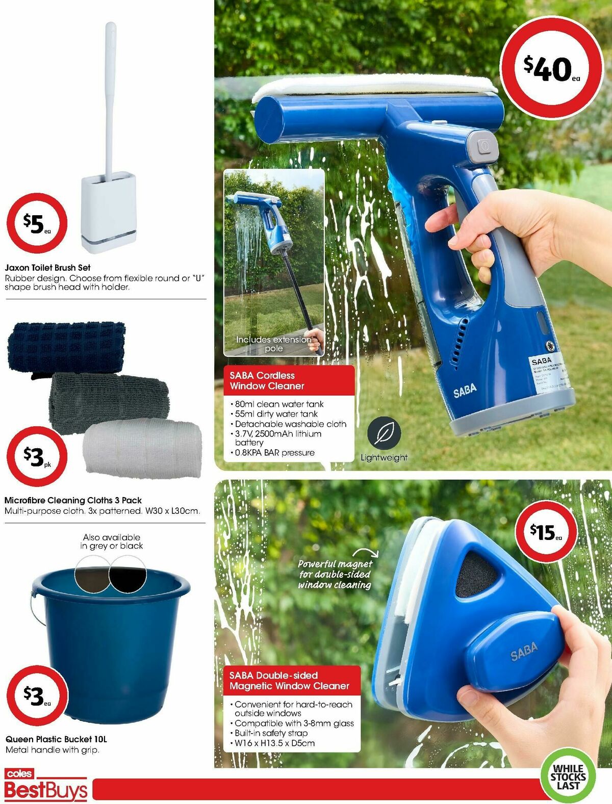 Coles Best Buys - Spring Cleaning Catalogues from 29 August